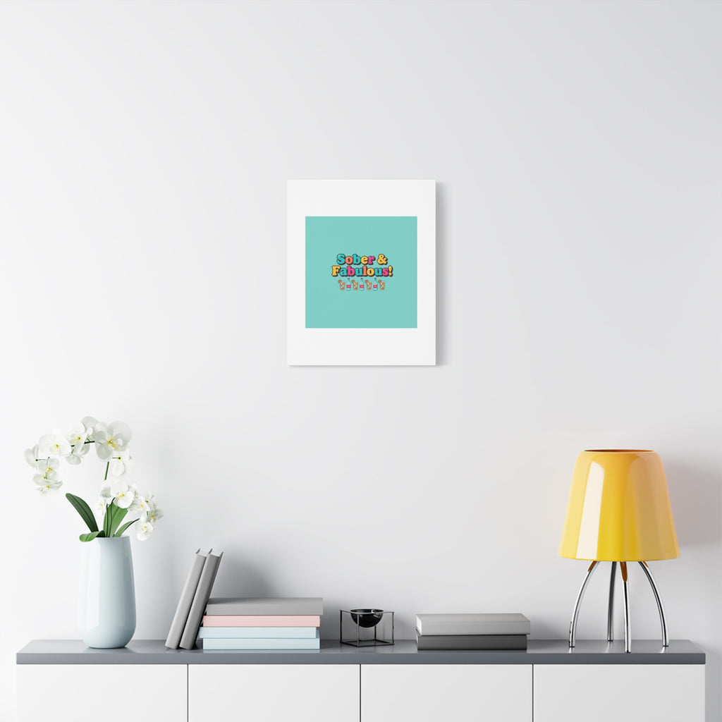 Sober & Fabulous! Canvas | Dry January, Mocktail Trend