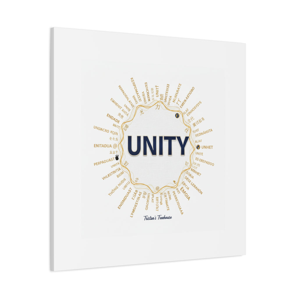 UNITY Canvas, Matte Stretched 1.25" | Dry January sober curious decor