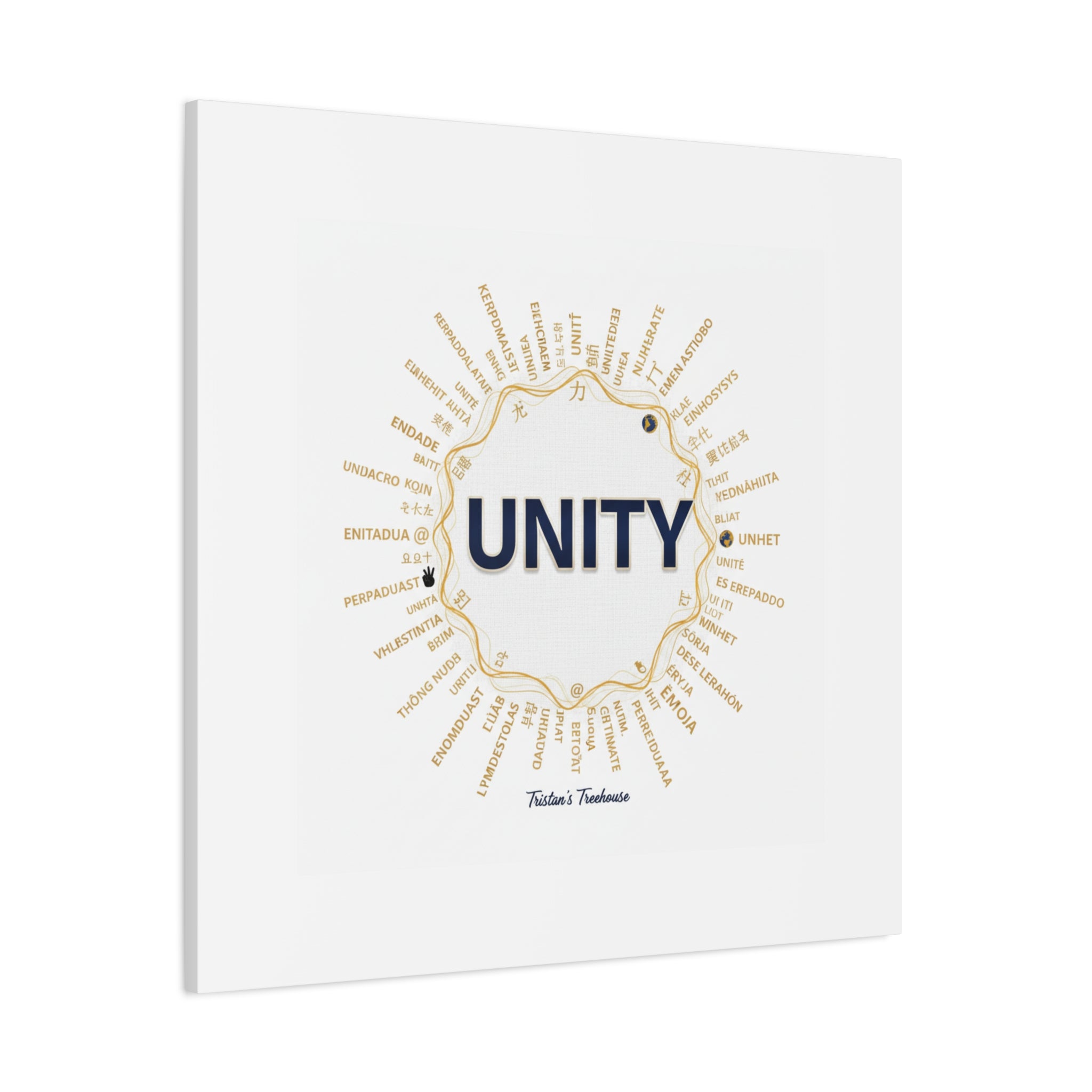 UNITY Canvas, Matte Stretched 1.25" | Dry January sober curious decor