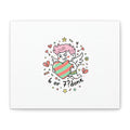Weird Cupid heart illustration Canvas | Weird Valentine, quirky chaotic love