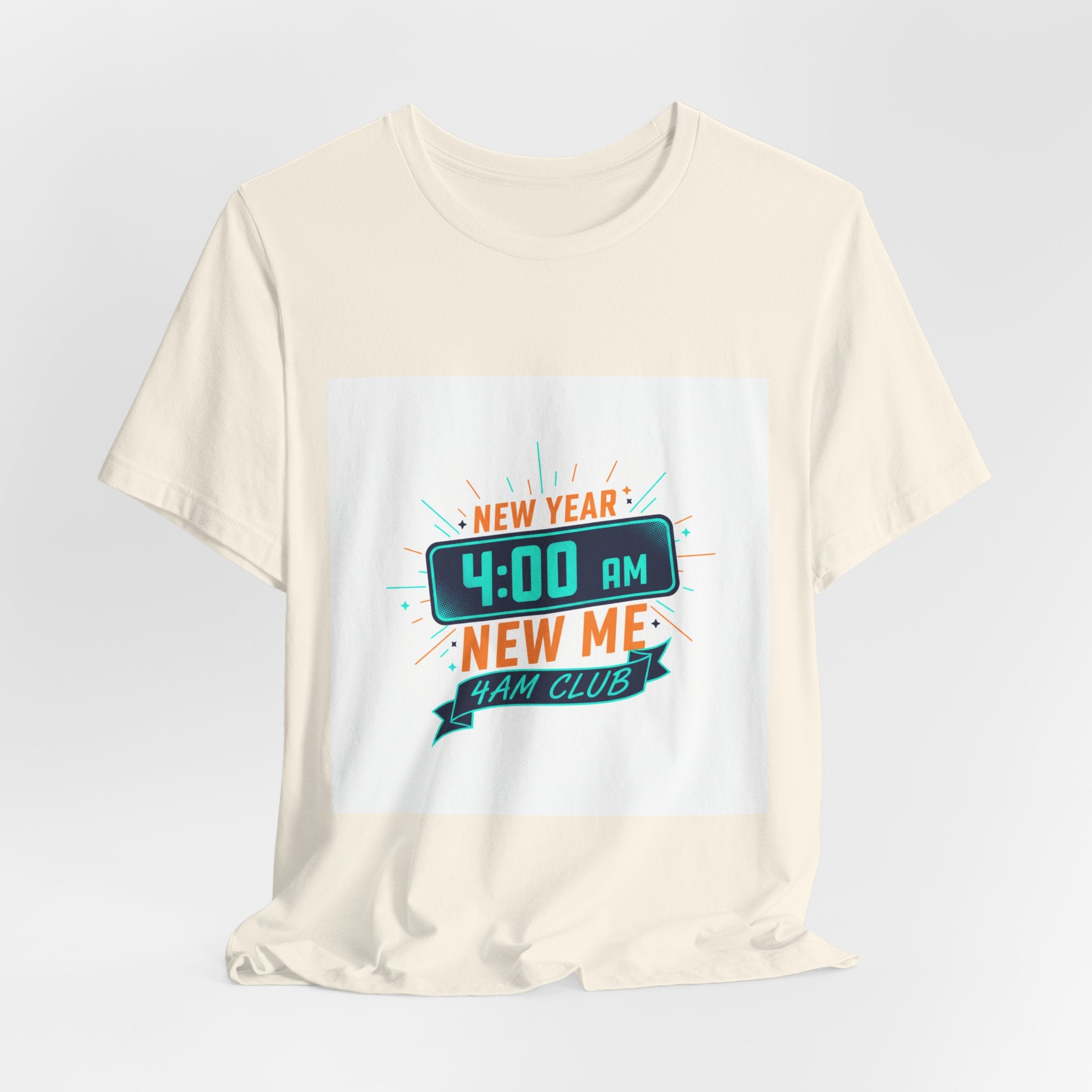 New Year 4:00 AM New Me Tee | Holiday Apparel, Festive Party Shirt