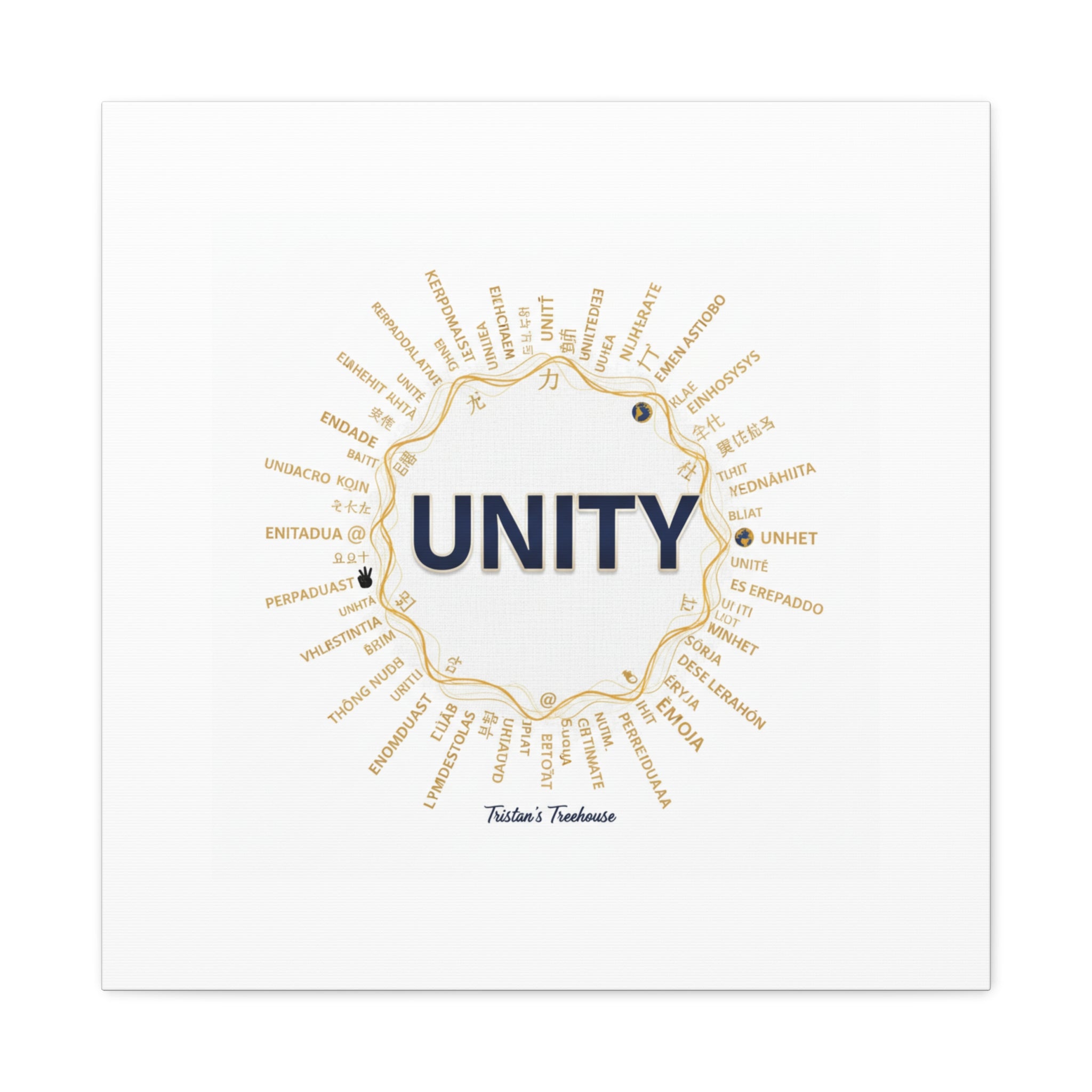 UNITY Canvas, Matte Stretched 1.25" | Dry January sober curious decor