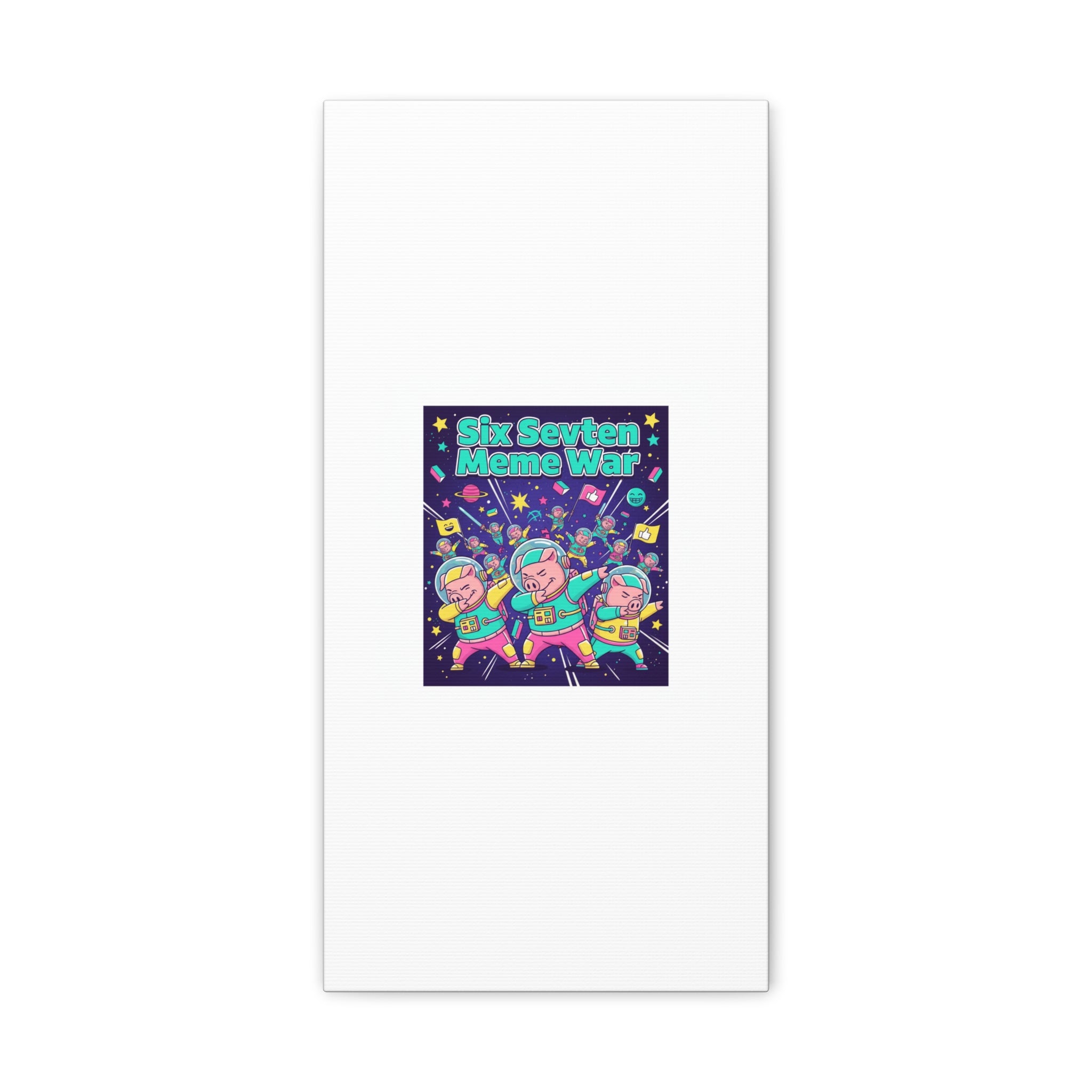 Six Sevven Meme War™ Canvas Tote | Nissspelled Edition