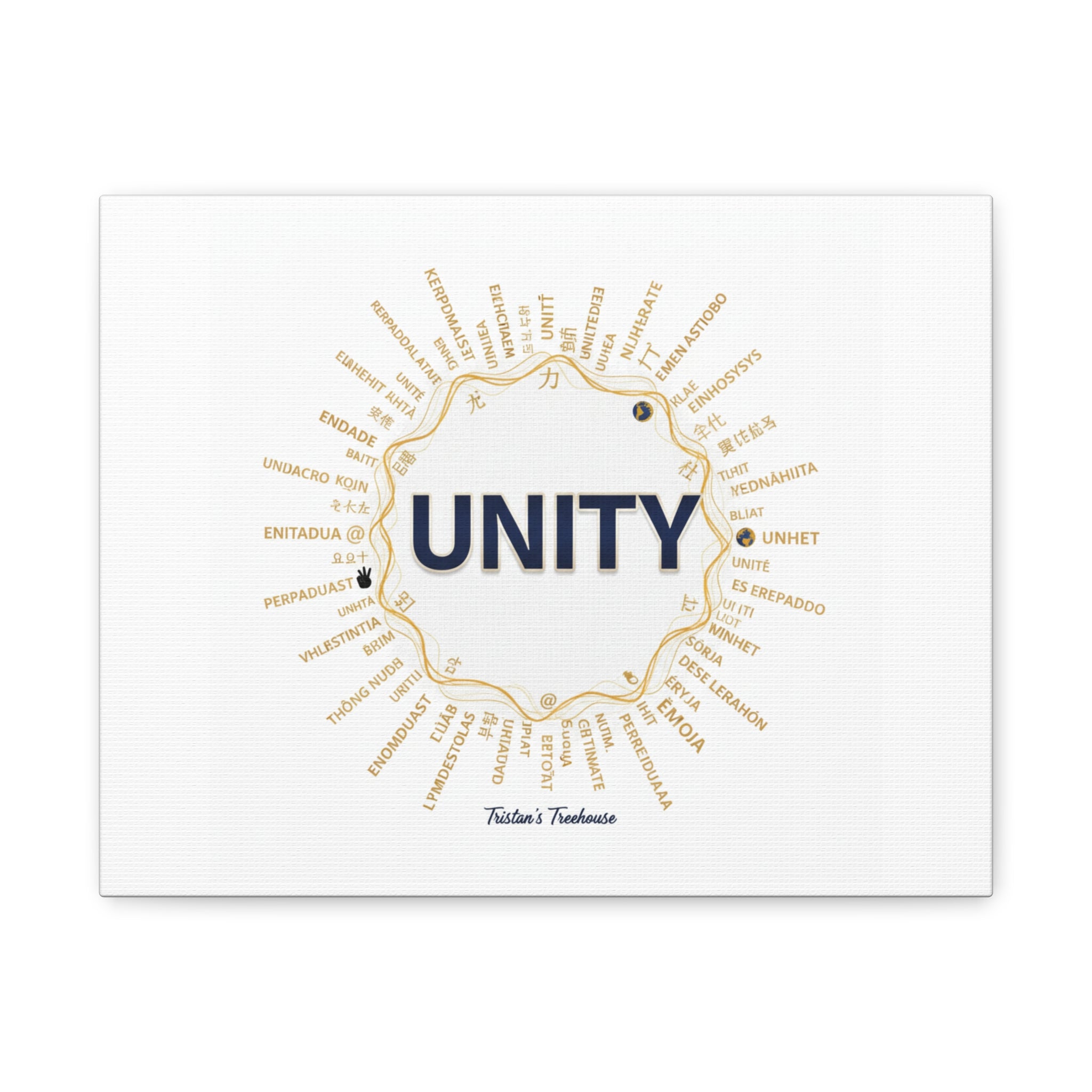 UNITY Canvas, Matte Stretched 1.25" | Dry January sober curious decor
