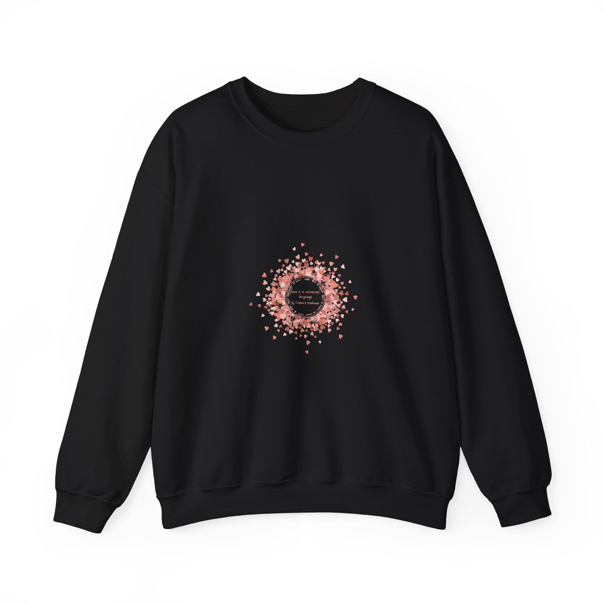 Tiny Heart Confetti Crewneck Sweatshirt | tiny heart design, valentine doodle