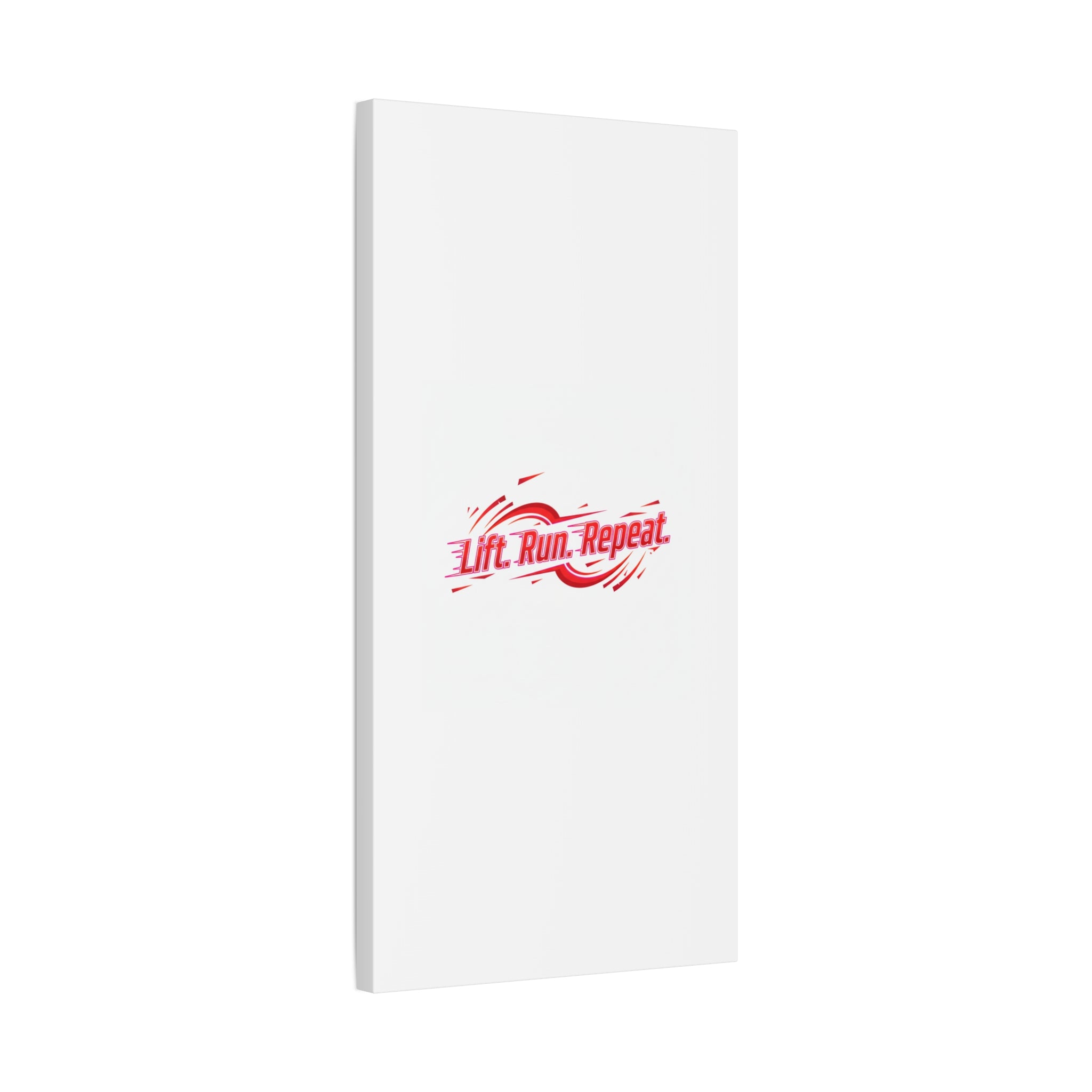 Lift Run Repeat Canvas | Fitness Wall Art, Gym Motivation