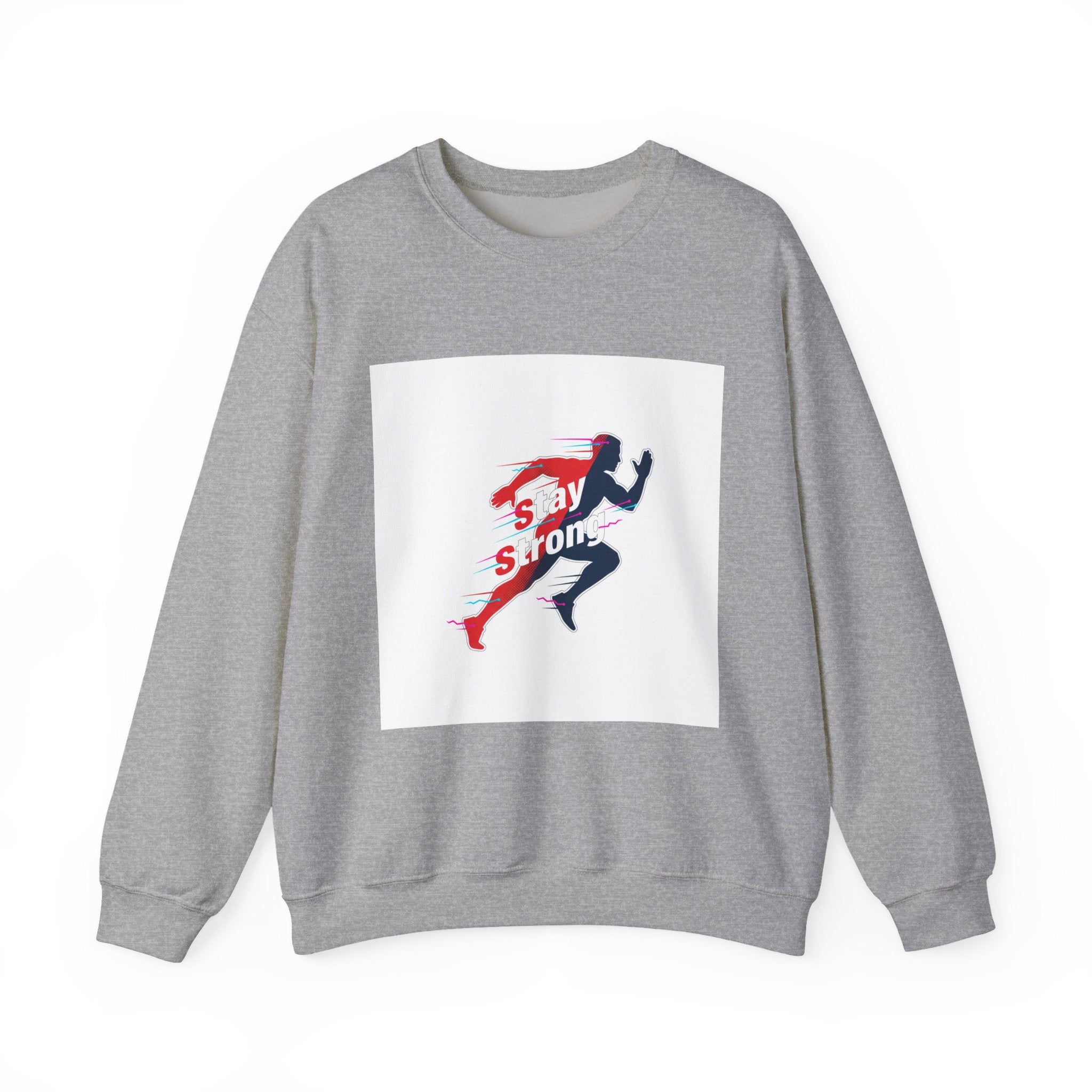 Stay Strong Runner Sweatshirt | Fitness Motivation, Activewear Workout
