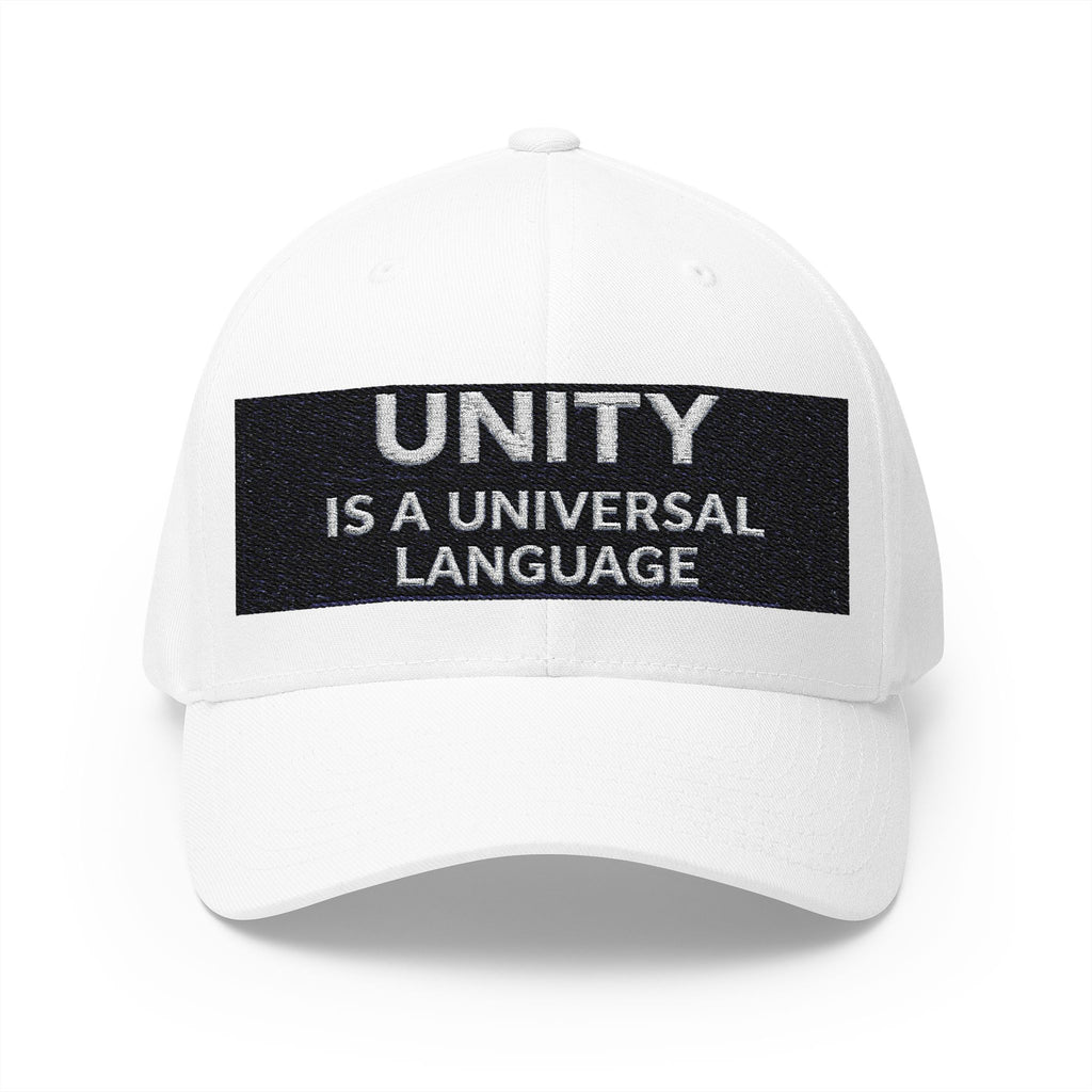Unity Embroidered Cap — "Unity Is A Universal Language" Structured Hat