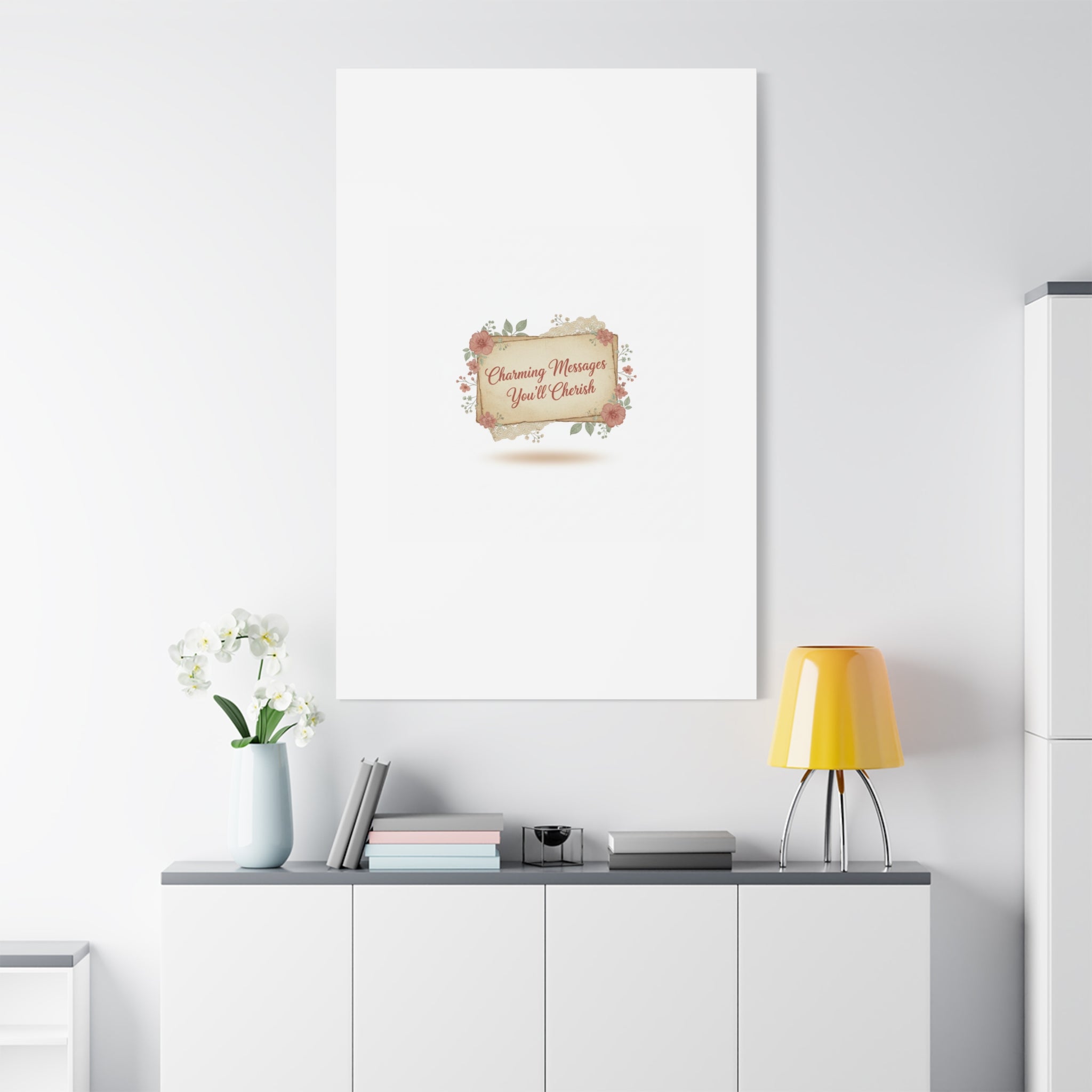 Love Letter Collage Canvas, Vintage Letter Art, Wax Seal Romance Print