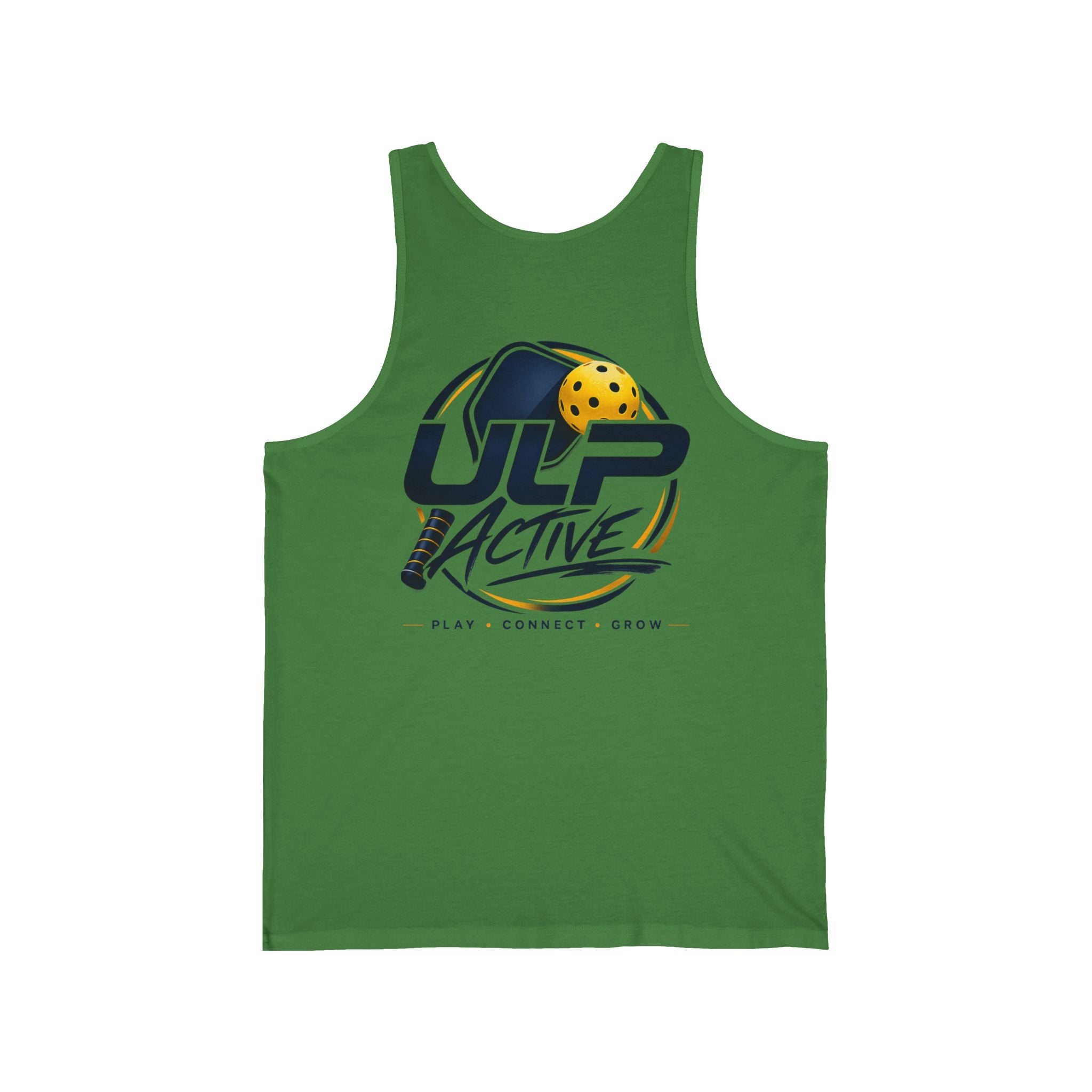 ULP Active Pickleball Tank Top Just One More Game— Play • Connect • Grow Athletic Jersey