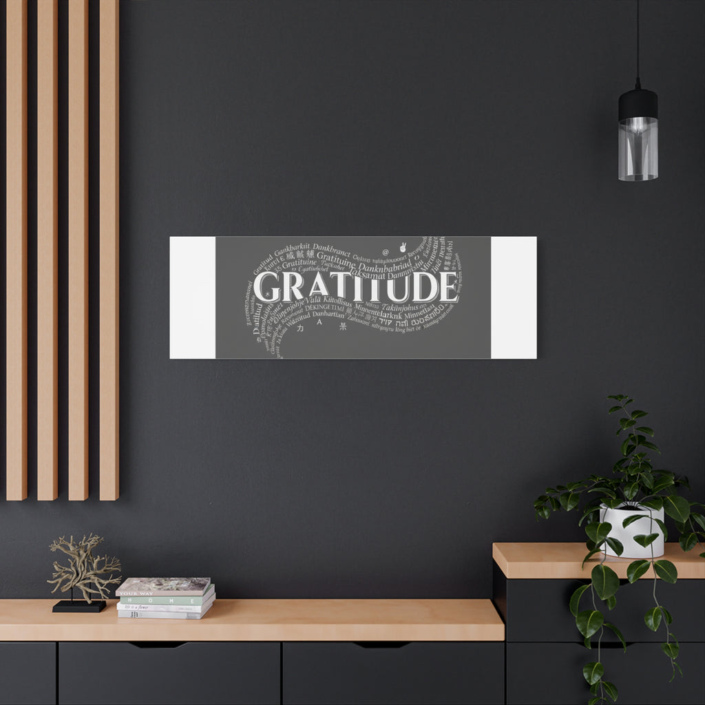 Gratitude Wall Art Matte Canvas | Tiny Treats, sweet uplifting print