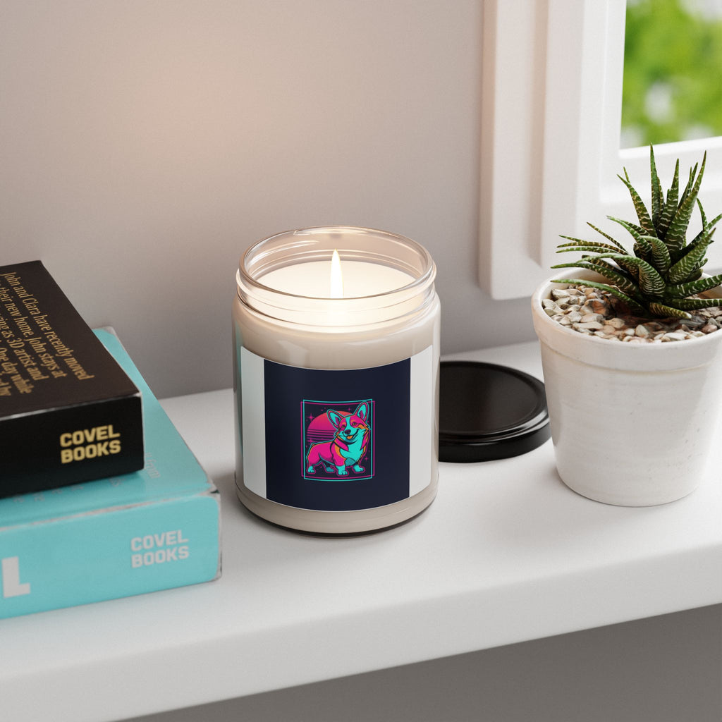 Platonic Love Corgi Candle, Friendship Valentine Soy Candle | Galentine’s