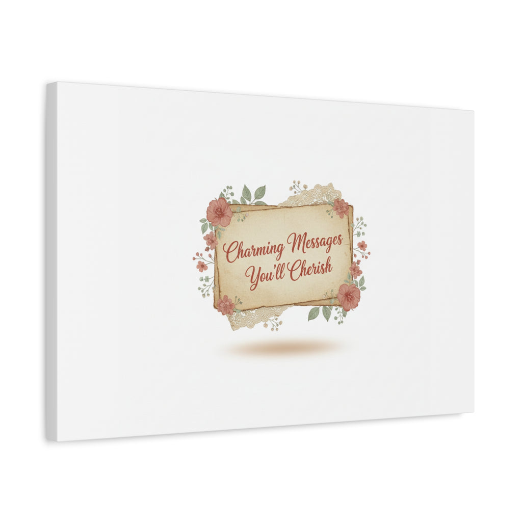 Love Letter Collage Canvas, Vintage Letter Art, Wax Seal Romance Print