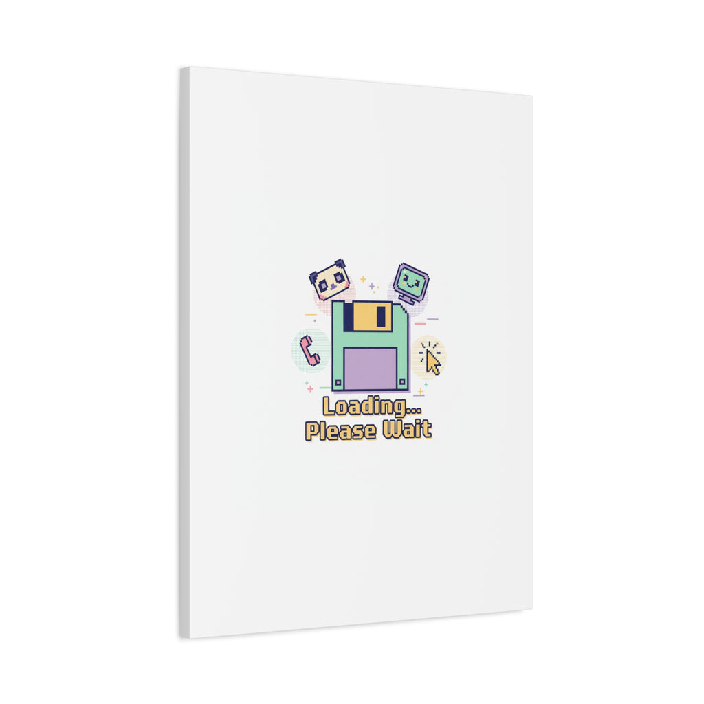Loading Please Wait Canvas | Old Internet Aesthetic, 90s Web Nostalgia