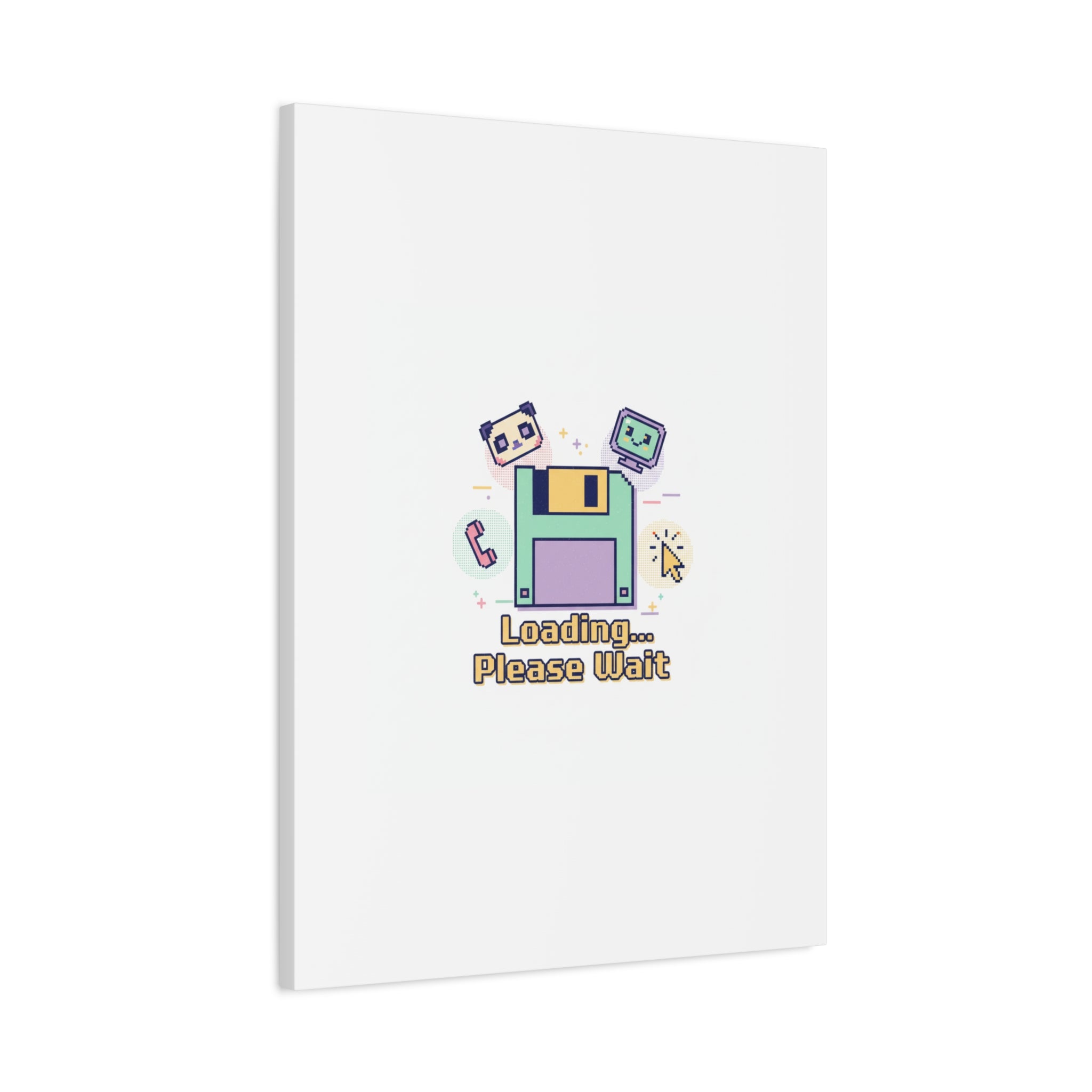 Loading Please Wait Canvas | Old Internet Aesthetic, 90s Web Nostalgia