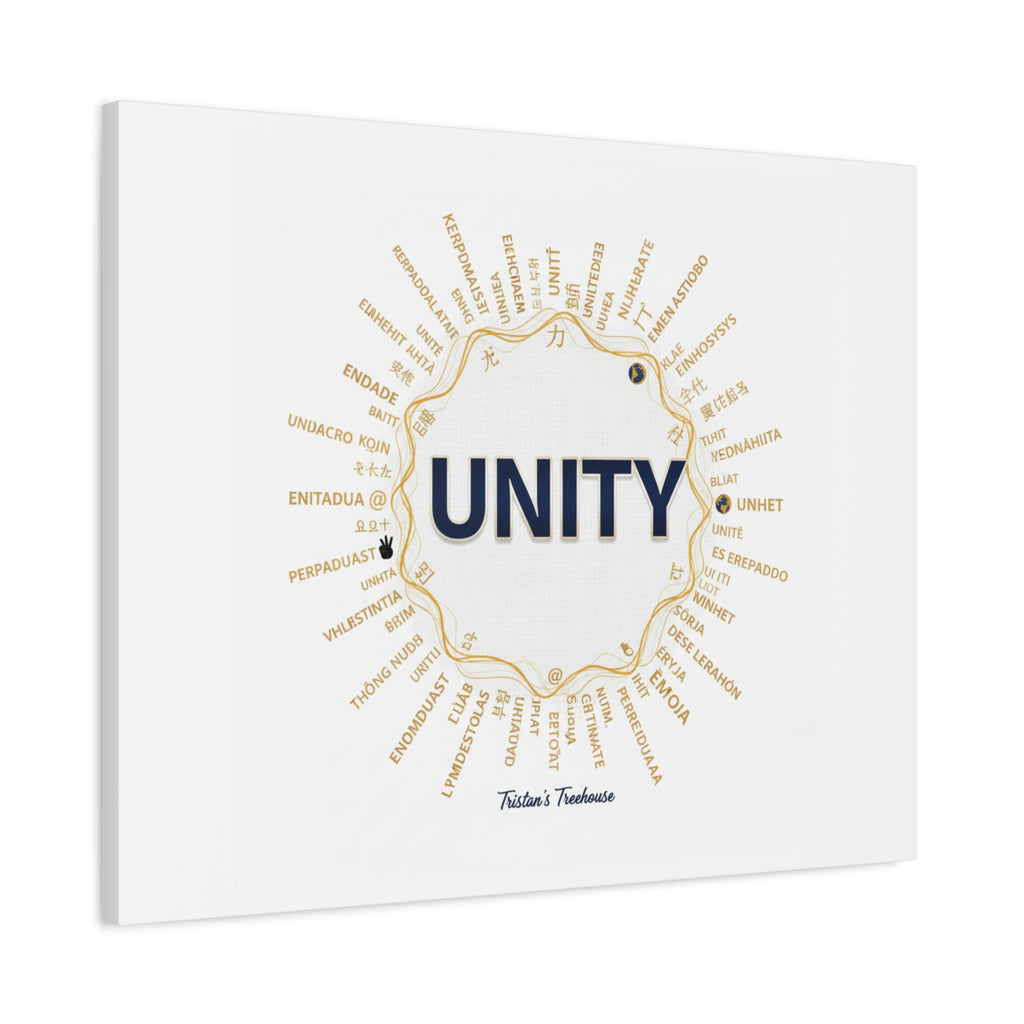 UNITY Canvas, Matte Stretched 1.25" | Dry January sober curious decor
