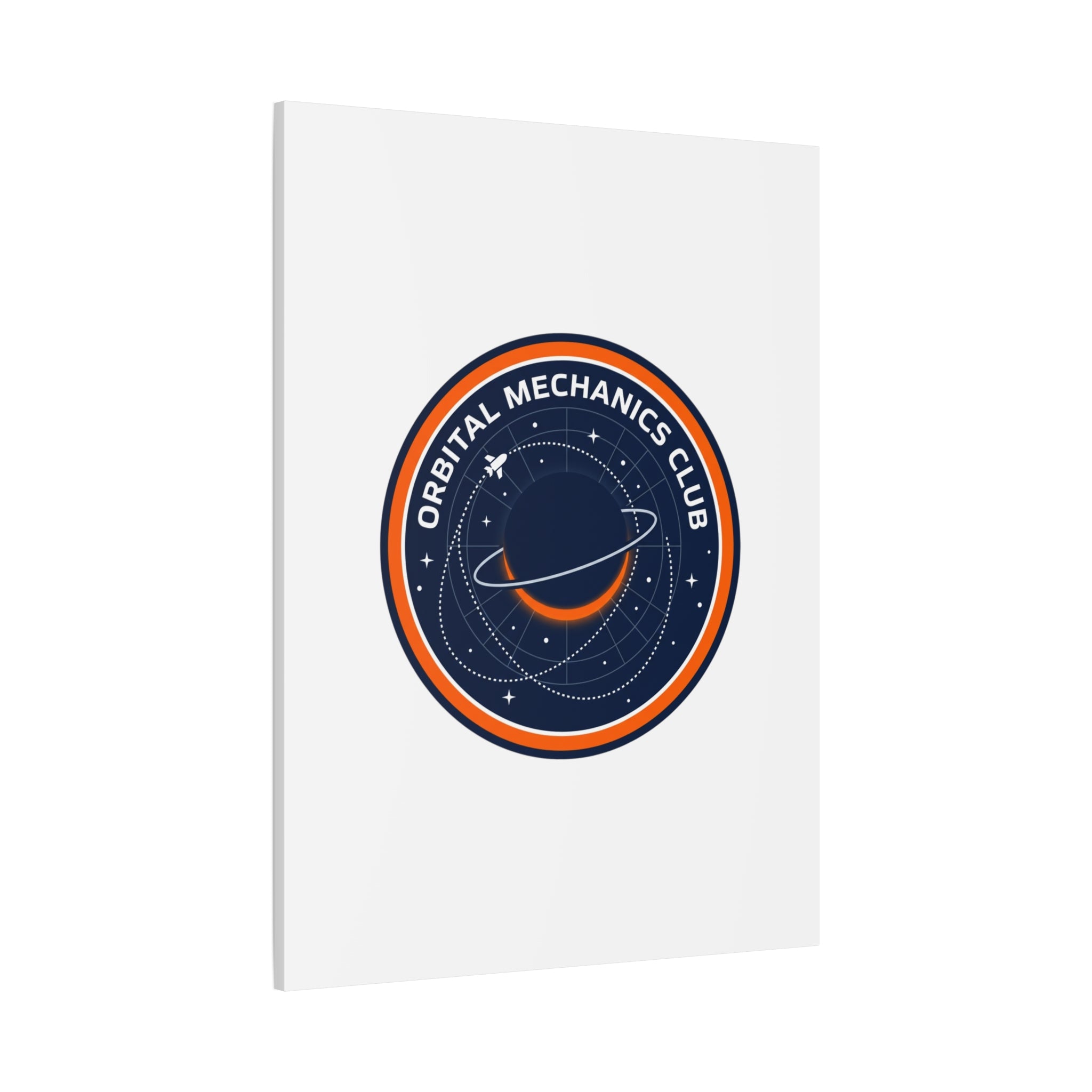 Orbital Mechanics Club Canvas | mission patch, space science