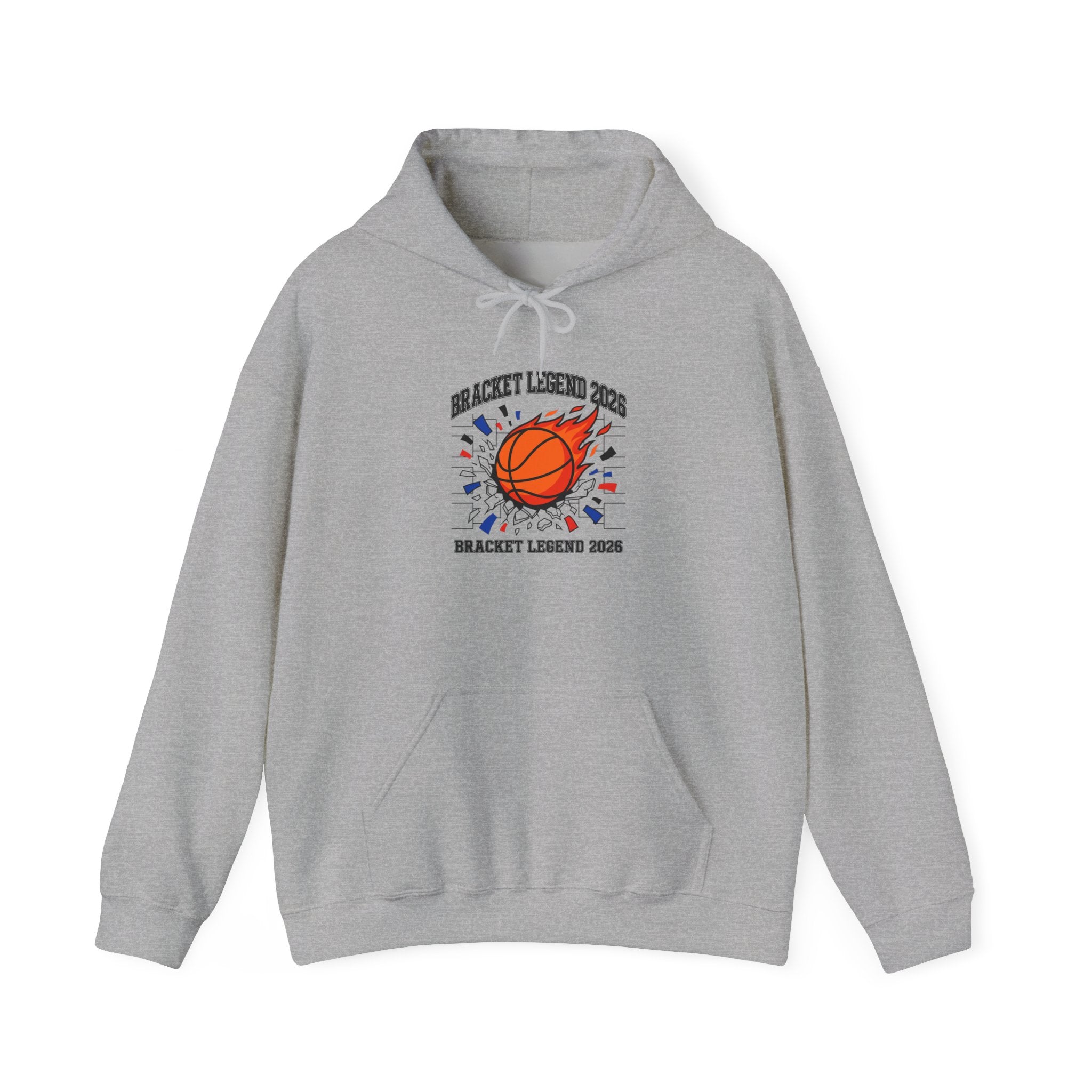 Bracket Legend Basketball Hoodie | college tournament, buzzer beater