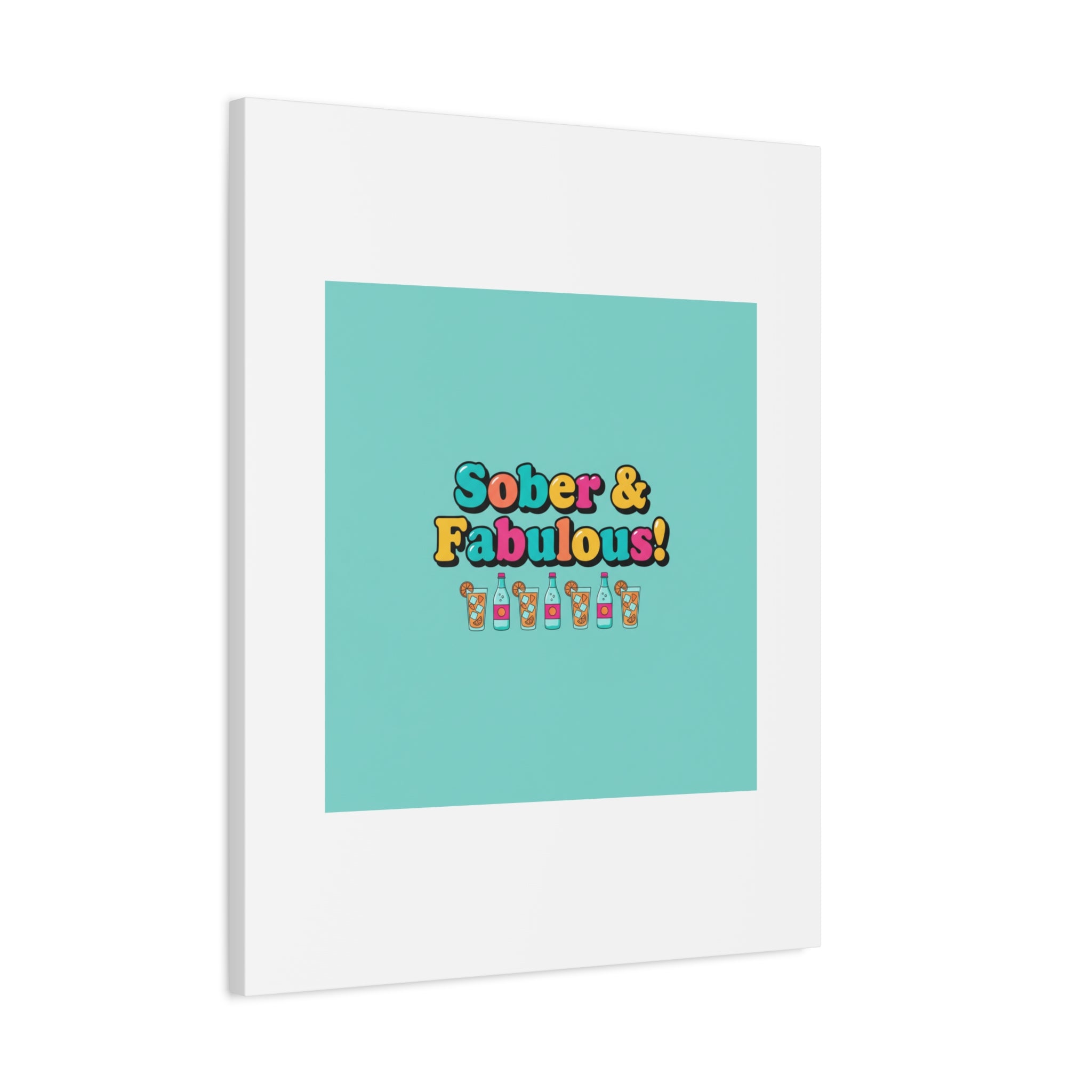 Sober & Fabulous! Canvas | Dry January, Mocktail Trend