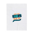 New Year 4:00 AM Club Velveteen Plush Blanket, holiday loungewear, festive novelty