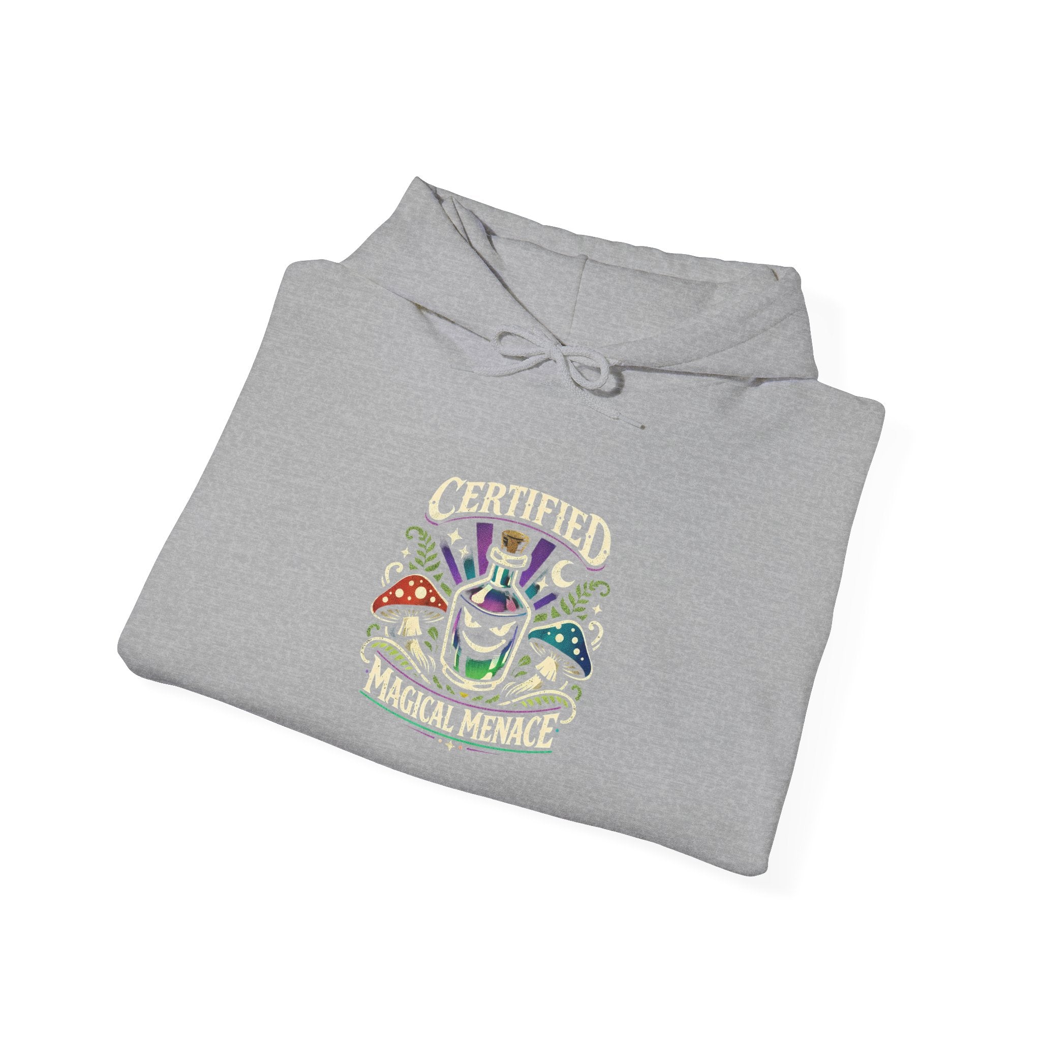 Mushroom Celestial Eye Hoodie | Cottagecore Goblincore Sweatshirt