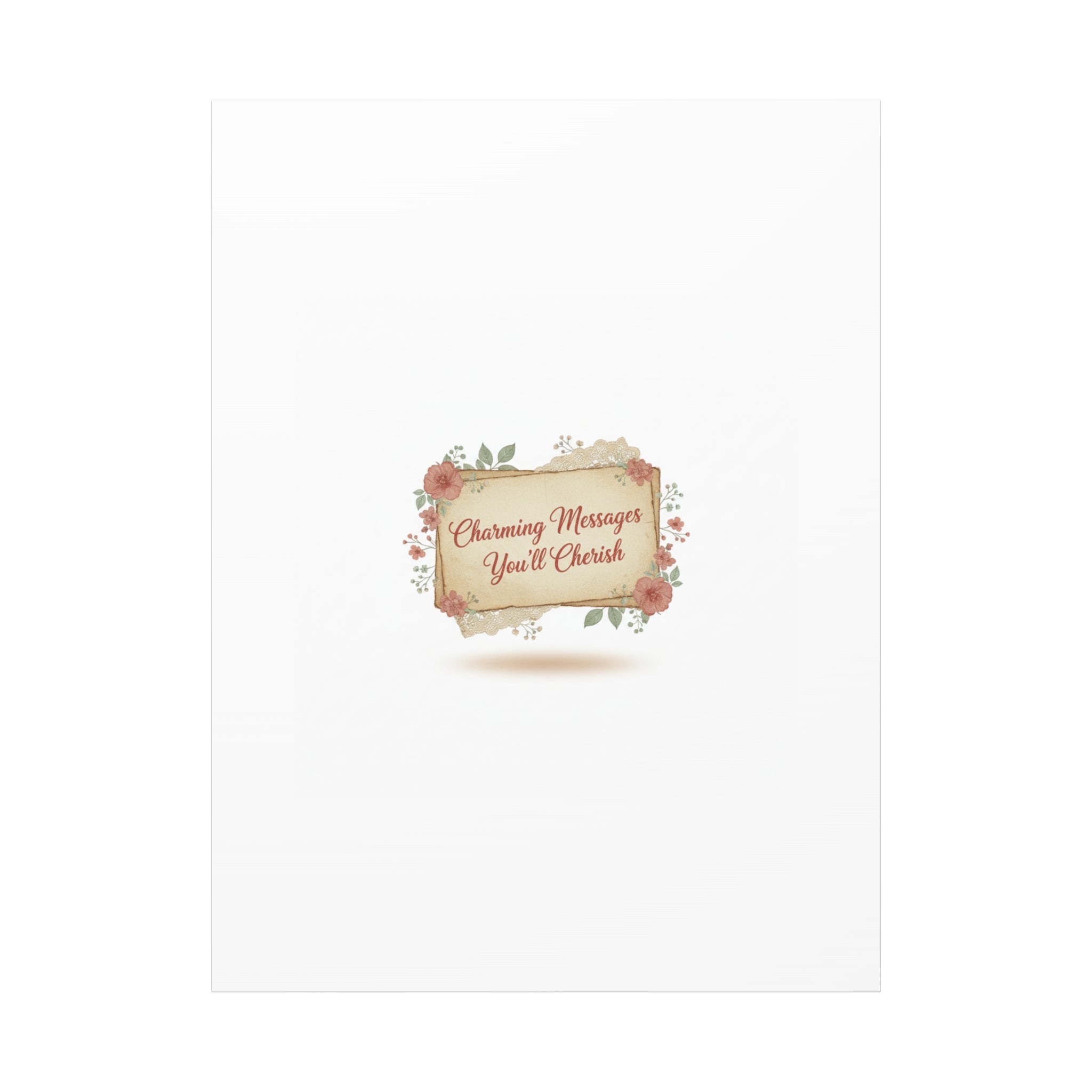 Love Letter Collage Canvas, Vintage Letter Art, Wax Seal Romance Print
