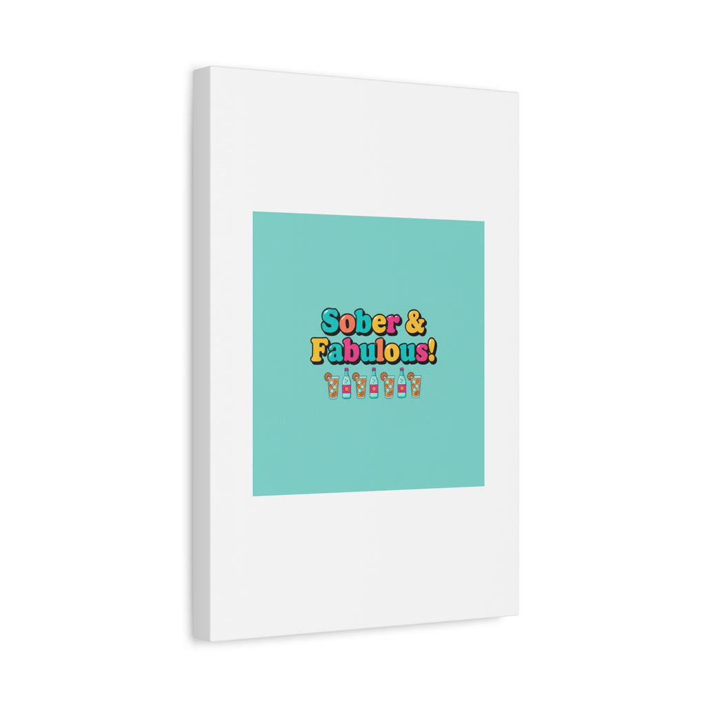 Sober & Fabulous! Canvas | Dry January, Mocktail Trend