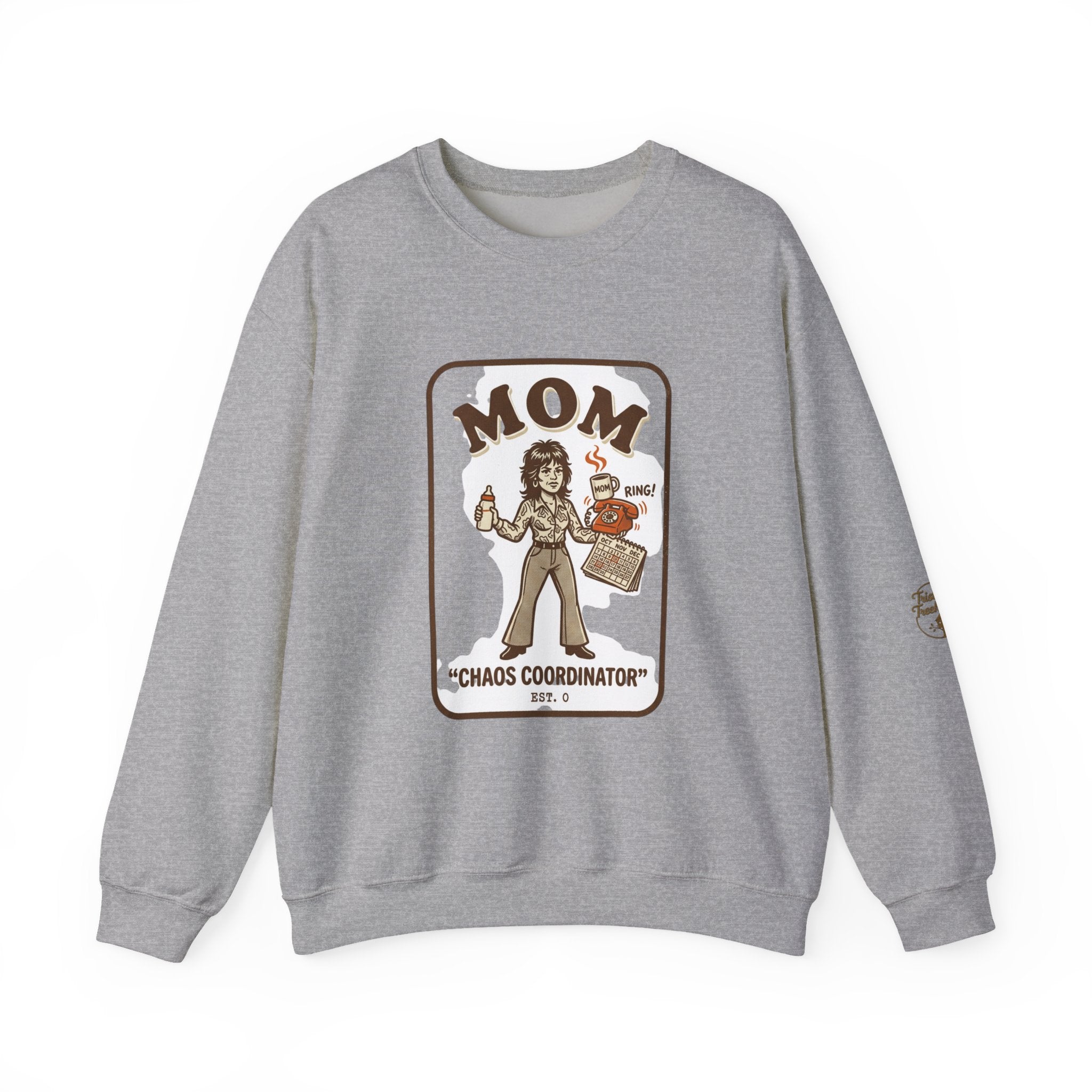 Mom 'Chaos Coordinator' Crewneck Sweatshirt
