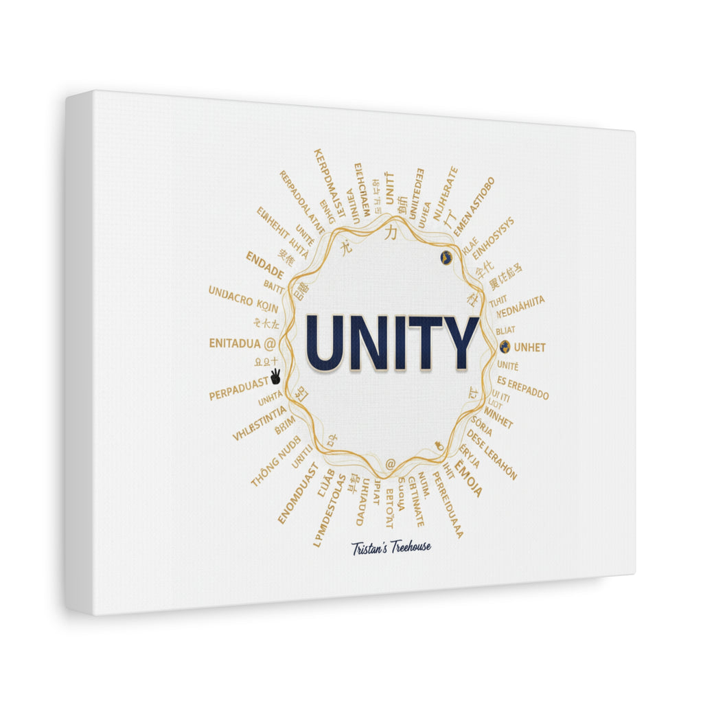 UNITY Canvas, Matte Stretched 1.25" | Dry January sober curious decor