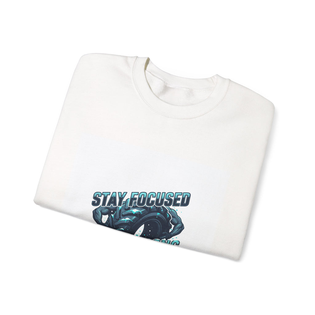 Stay Focused Stay Strong Sweatshirt | winter workout shirt, gym motivation