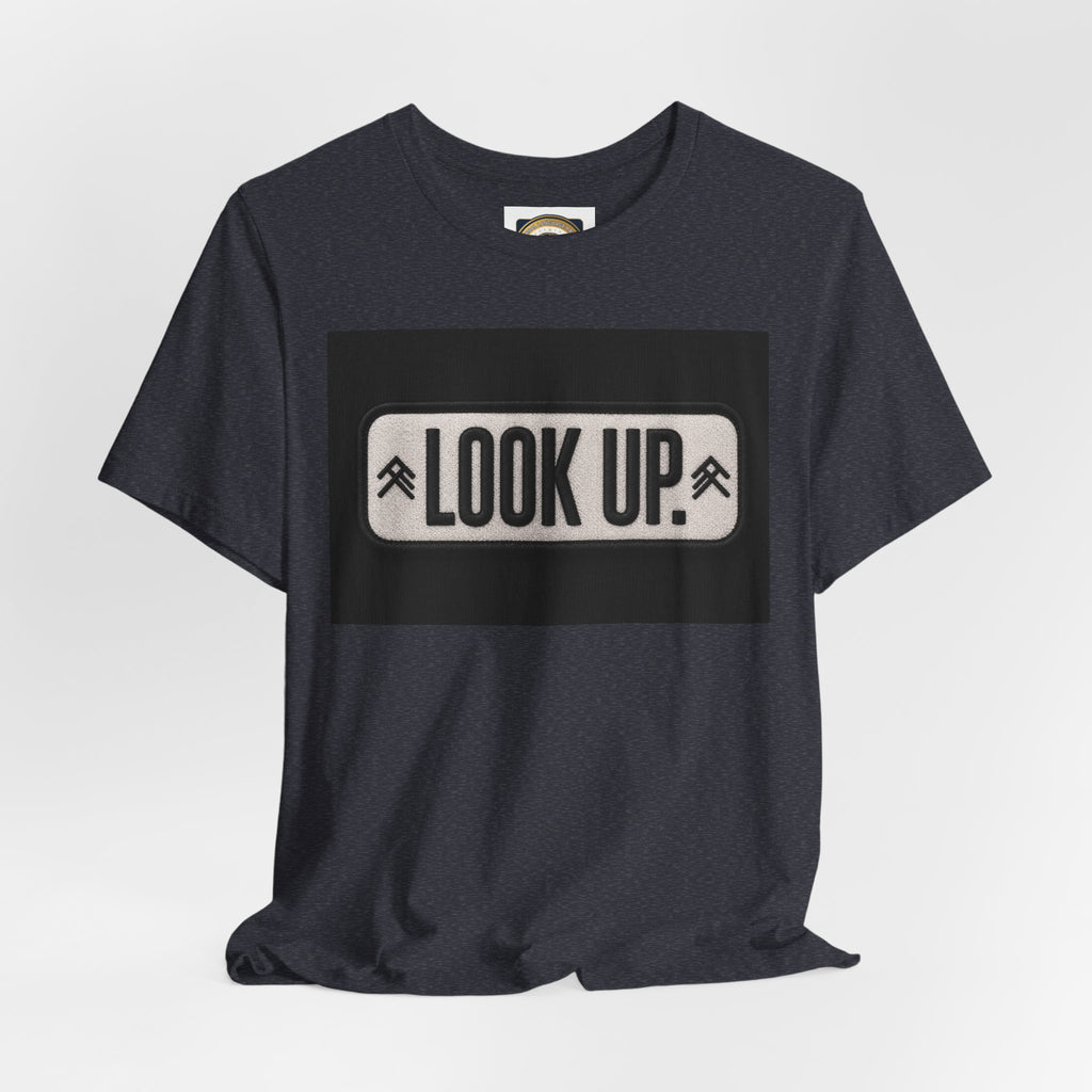 Look Up Tee — Inspirational Graphic T‑Shirt