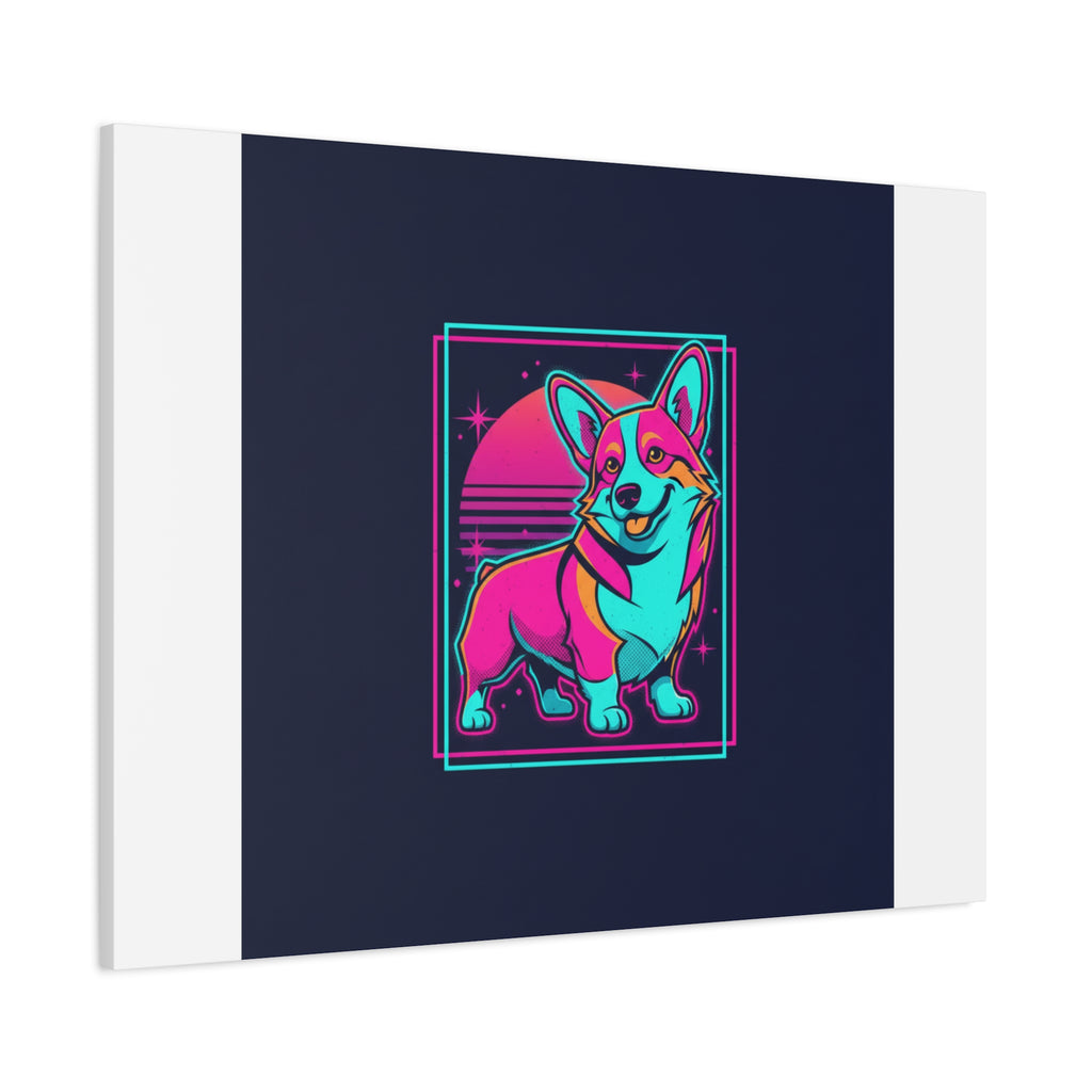 Platonic Love Corgi Canvas | Friendship Valentine, Galentine’s Wall Art