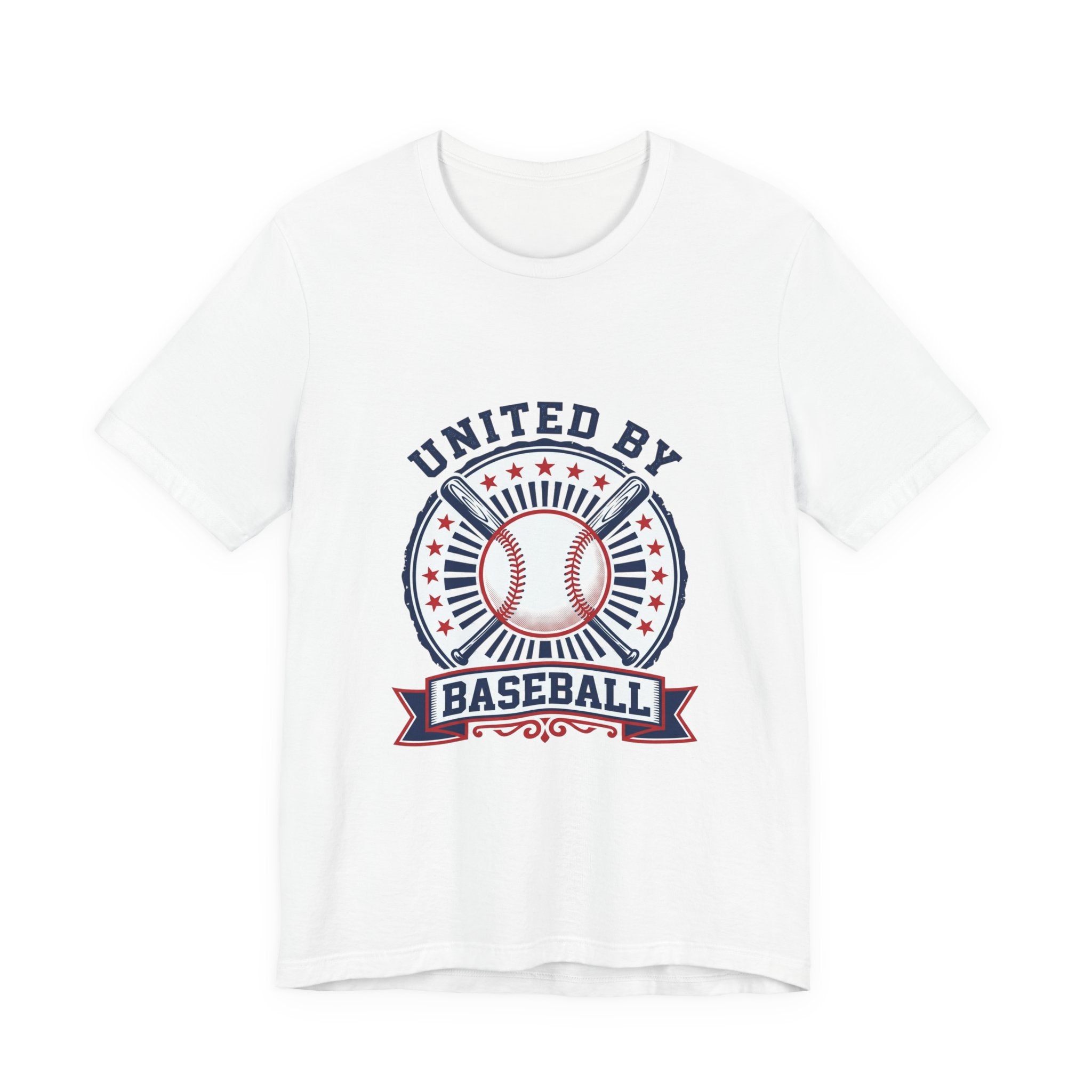 United by Baseball Tee | Patriotic Baseball Shirt, Vintage Red White Blue