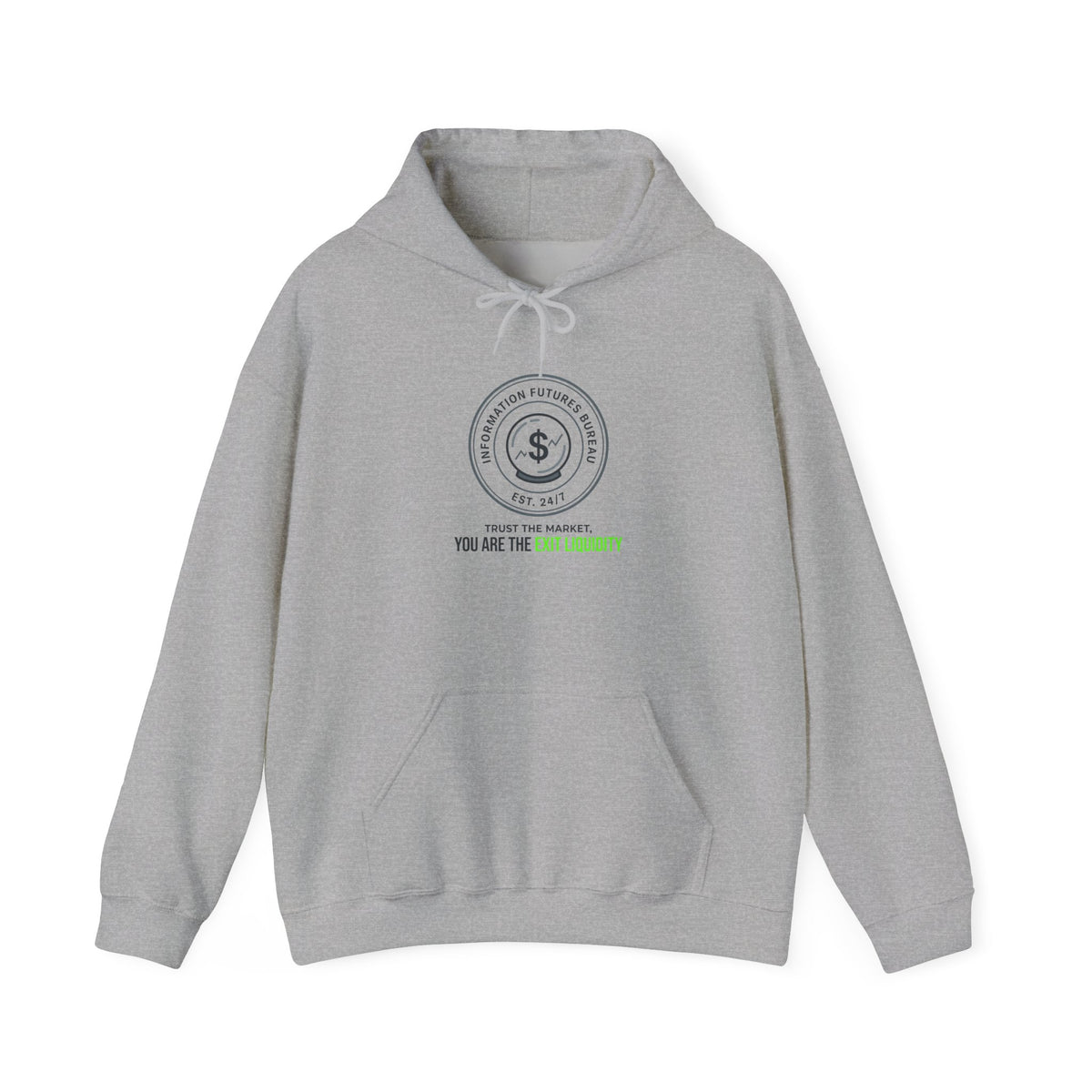 Insider Trading Satire Hoodie | prediction markets, finance humor