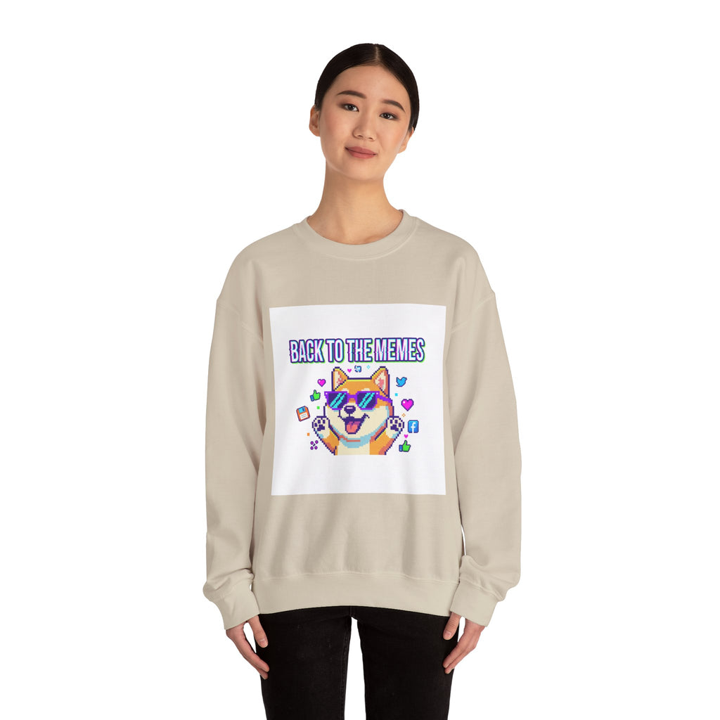 Back to the Memes Sweatshirt | 2000s Internet, meme throwback, nostalgia humor