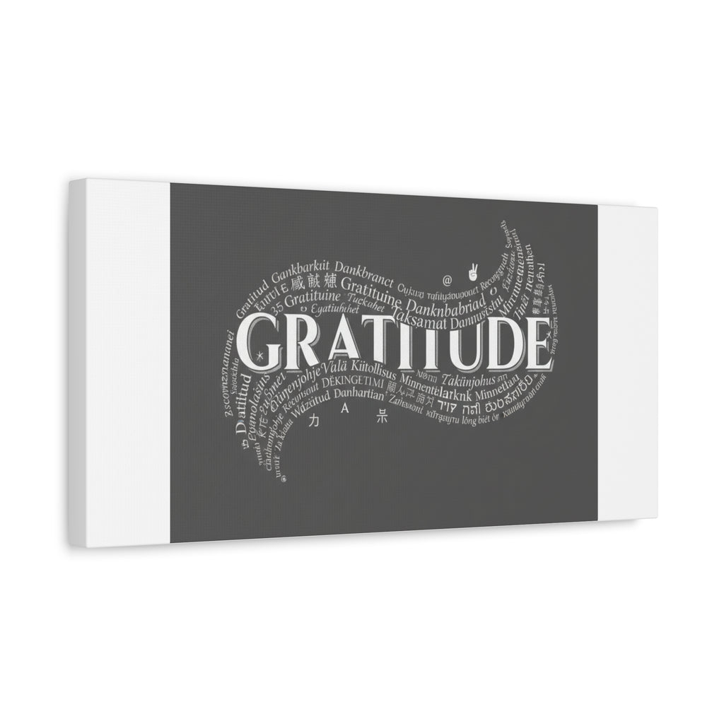 Gratitude Wall Art Matte Canvas | Tiny Treats, sweet uplifting print