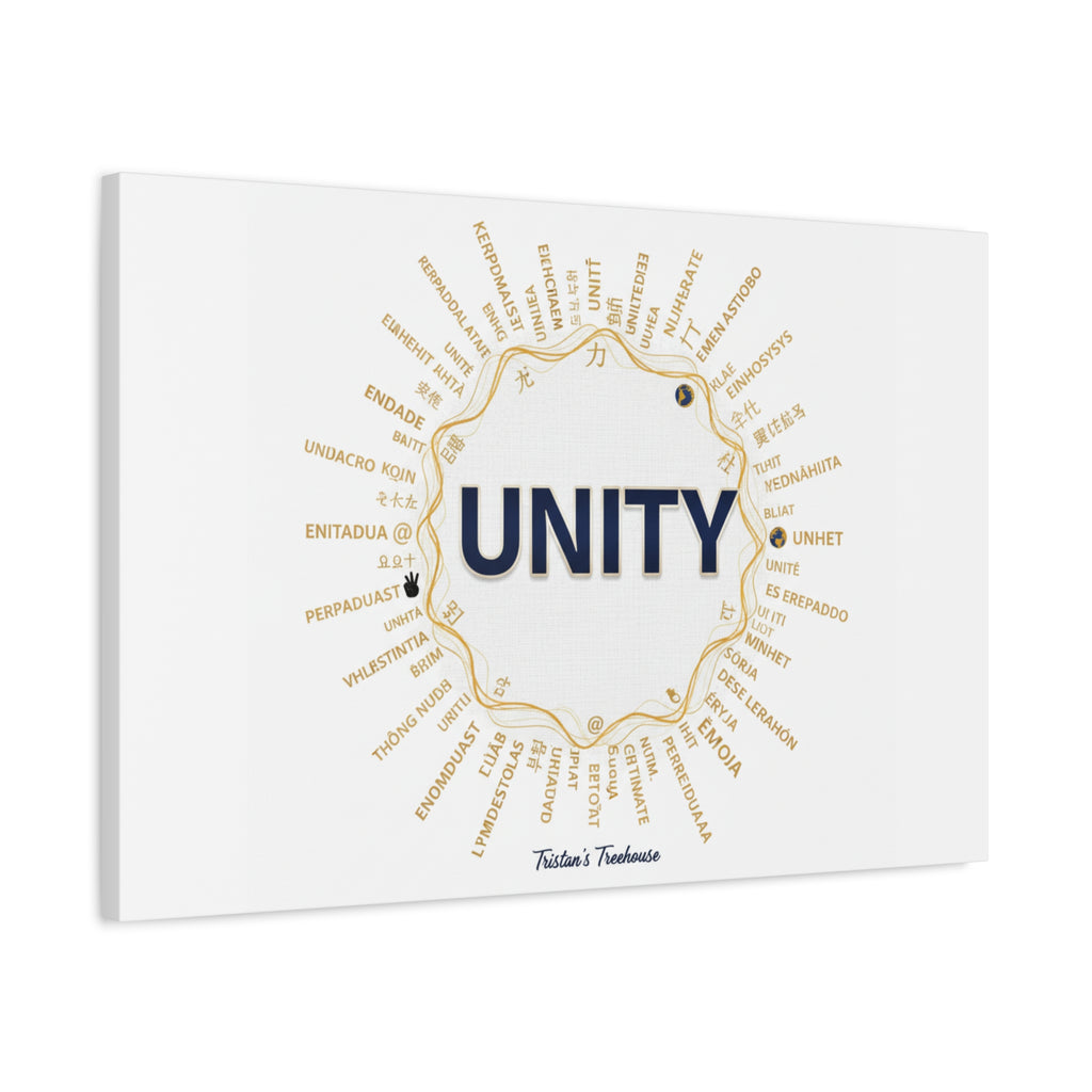 UNITY Canvas, Matte Stretched 1.25" | Dry January sober curious decor