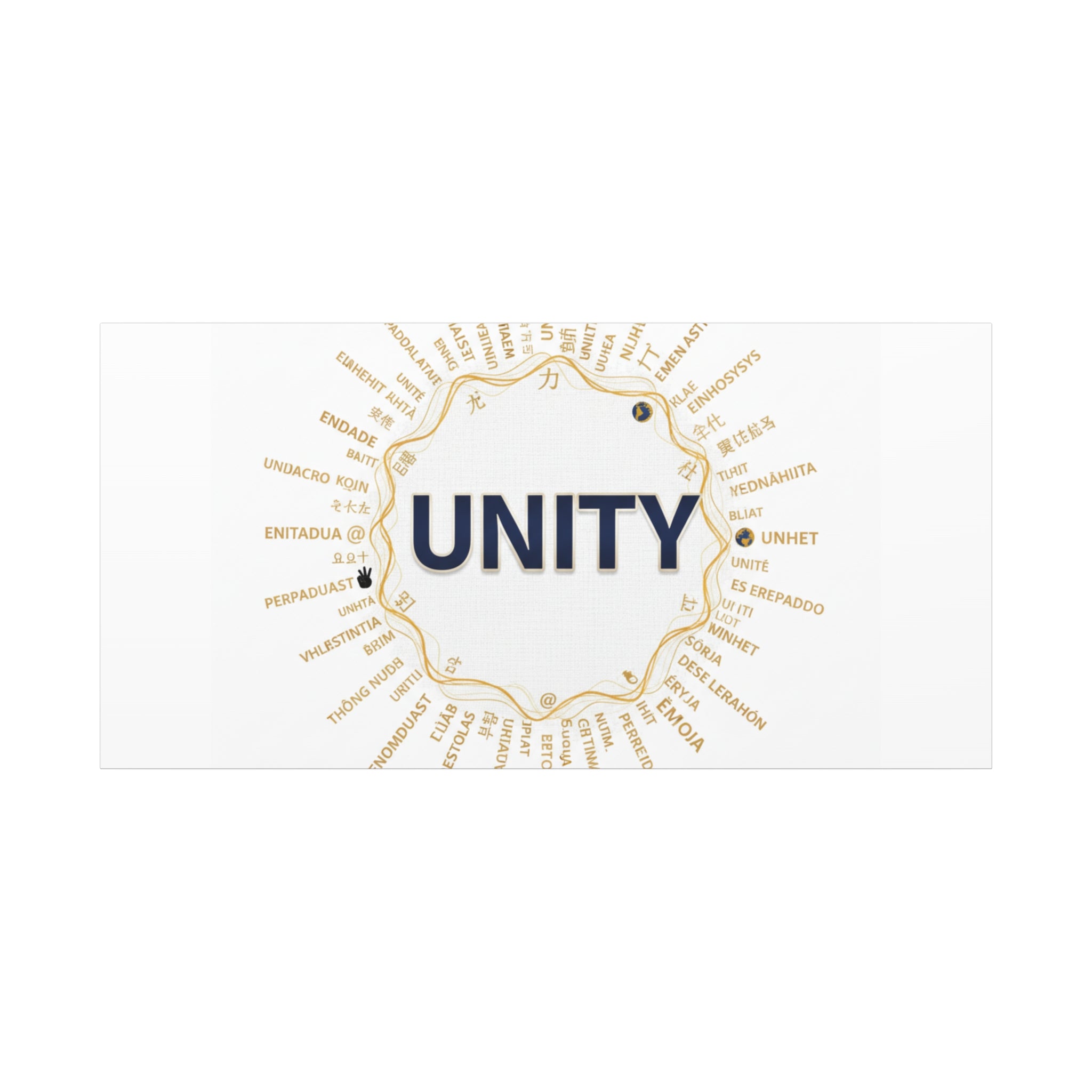 UNITY Canvas, Matte Stretched 1.25" | Dry January sober curious decor