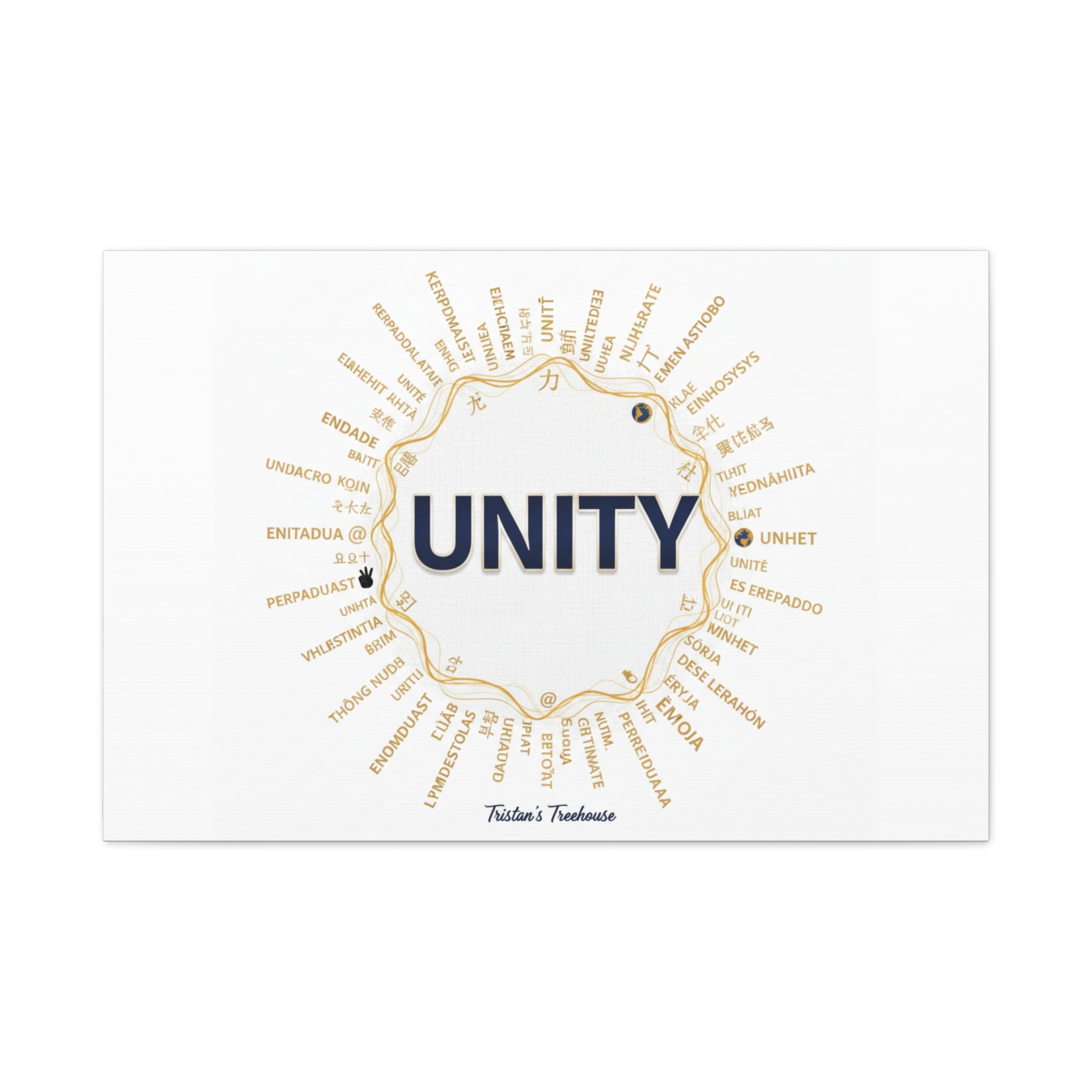 UNITY Canvas, Matte Stretched 1.25" | Dry January sober curious decor