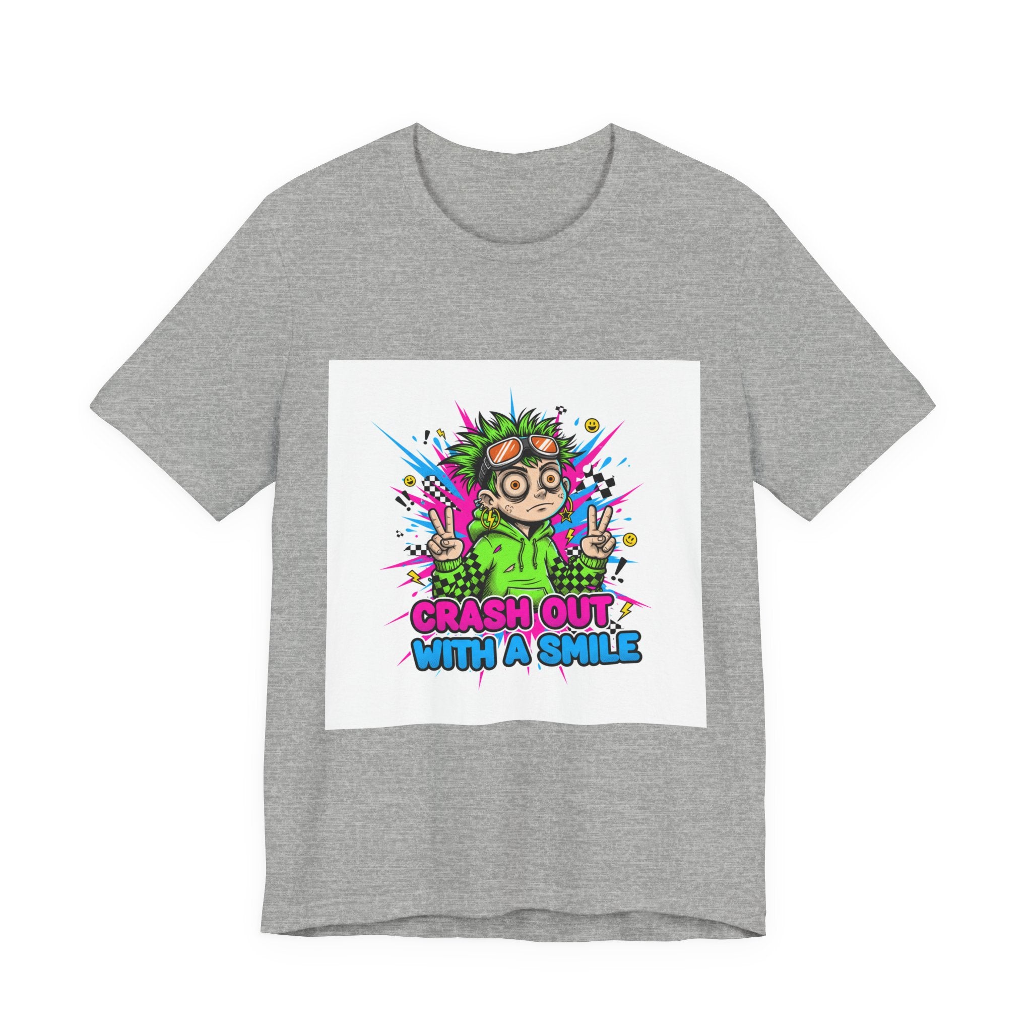 Vibrant Graphic Art T-Shirt – Bold Colorful Design Unisex Tee