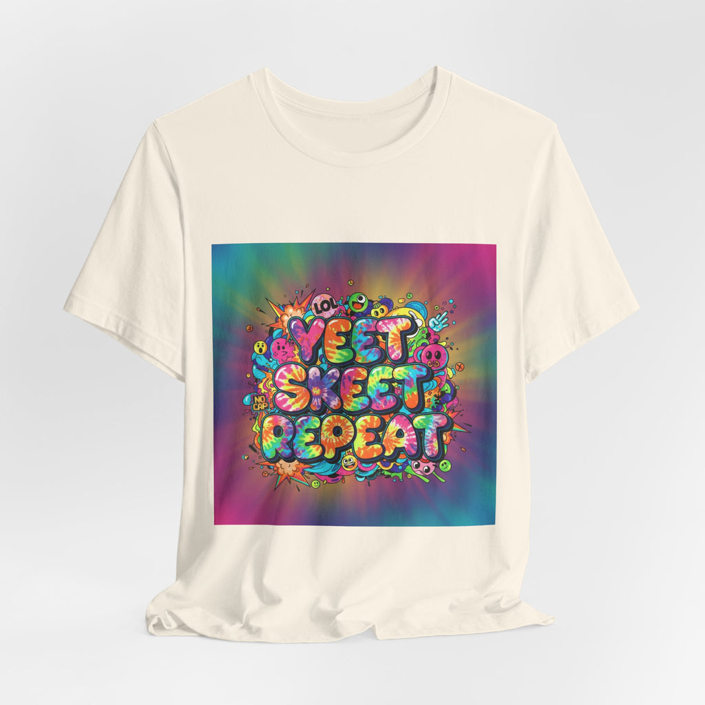 Sweet Sleep Repeat Tee | random slogan shirt, glitch graphic