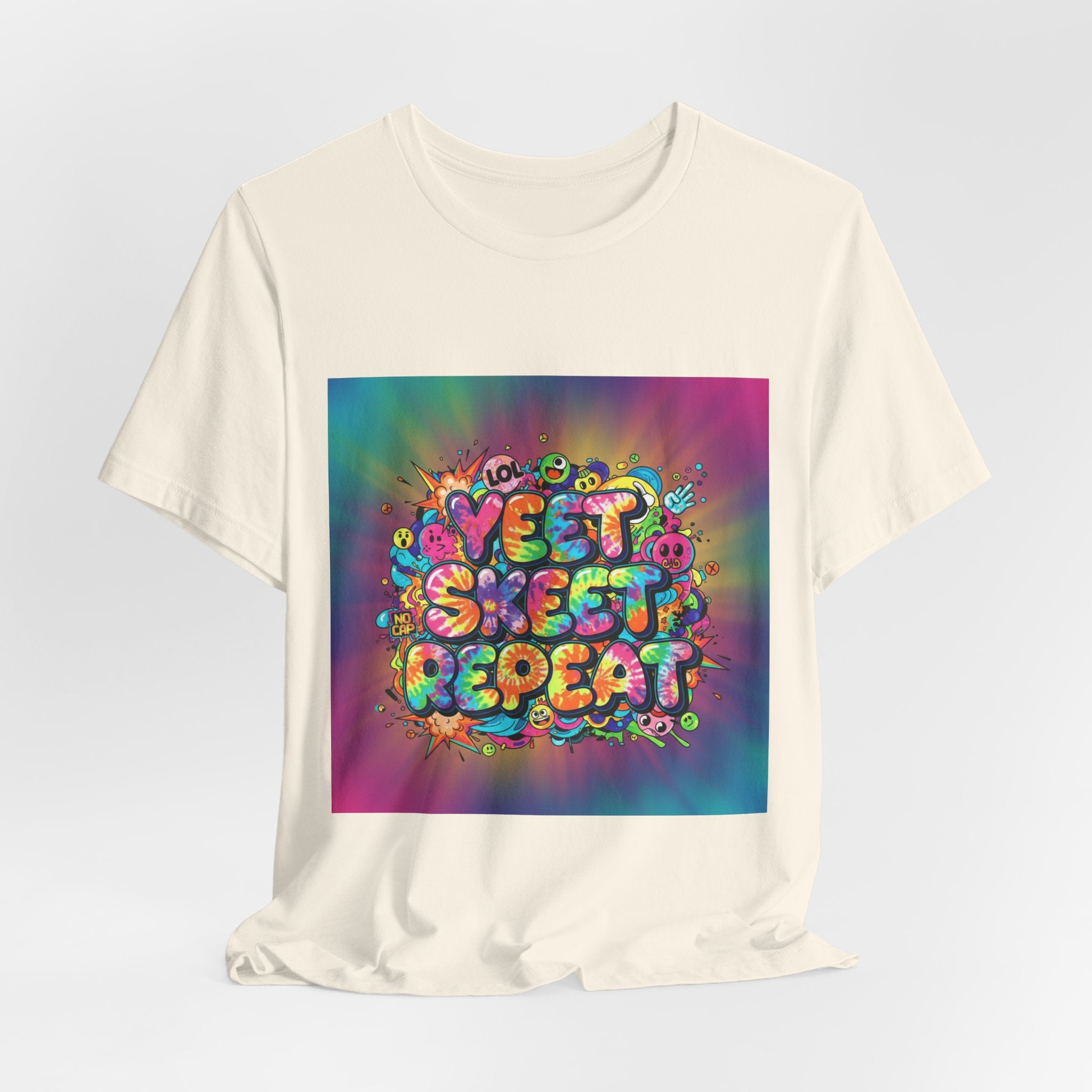 Sweet Sleep Repeat Tee | random slogan shirt, glitch graphic