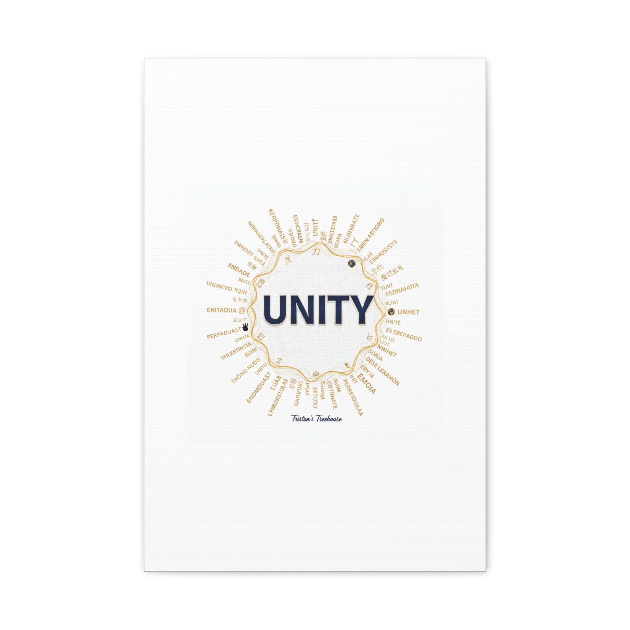 UNITY Canvas, Matte Stretched 1.25" | Dry January sober curious decor