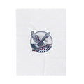 Semiquincentennial Eagle Emblem Velveteen Plush Blanket | 1776–2026 Patriotic Memorial