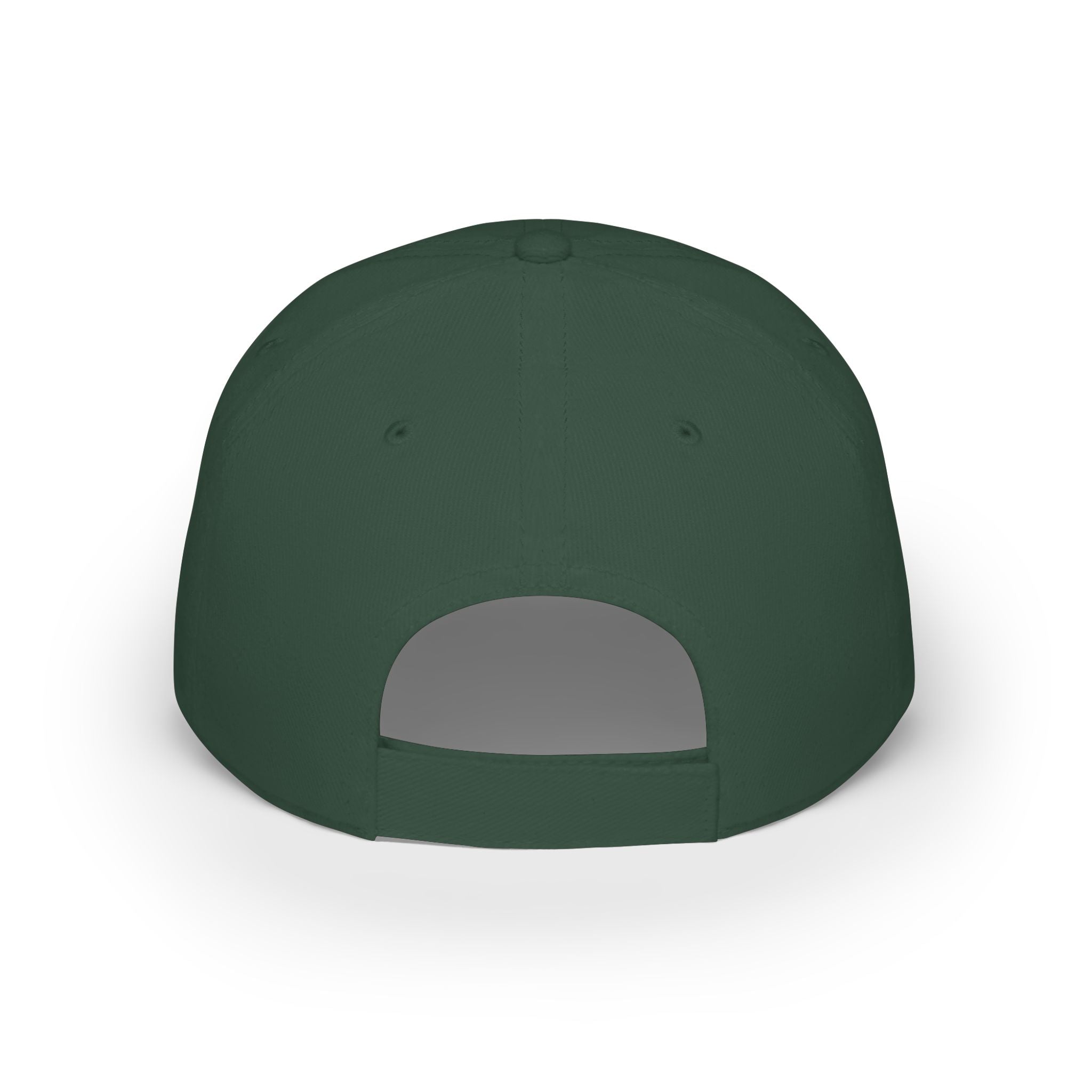 LOOK UP Patch Baseball Cap — Motivational Low-Profile Red Hat