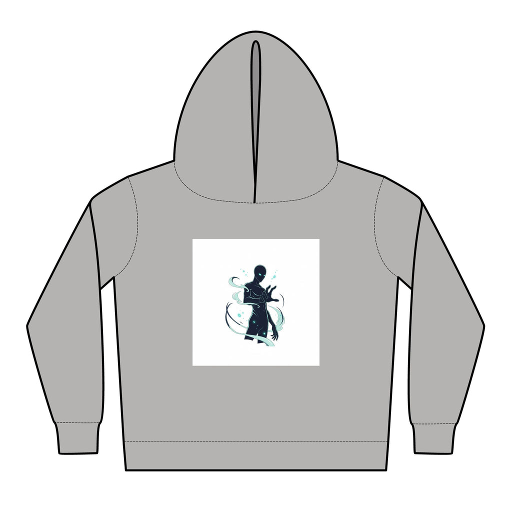 Toddler Hoodie with Silhouette Surfer Graphic — Cozy Fleece Pullover for Kids