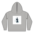 Toddler Hoodie with Silhouette Surfer Graphic — Cozy Fleece Pullover for Kids
