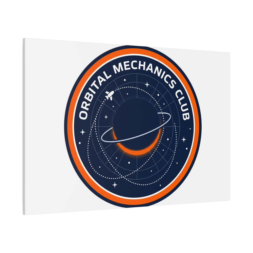 Orbital Mechanics Club Canvas | mission patch, space science