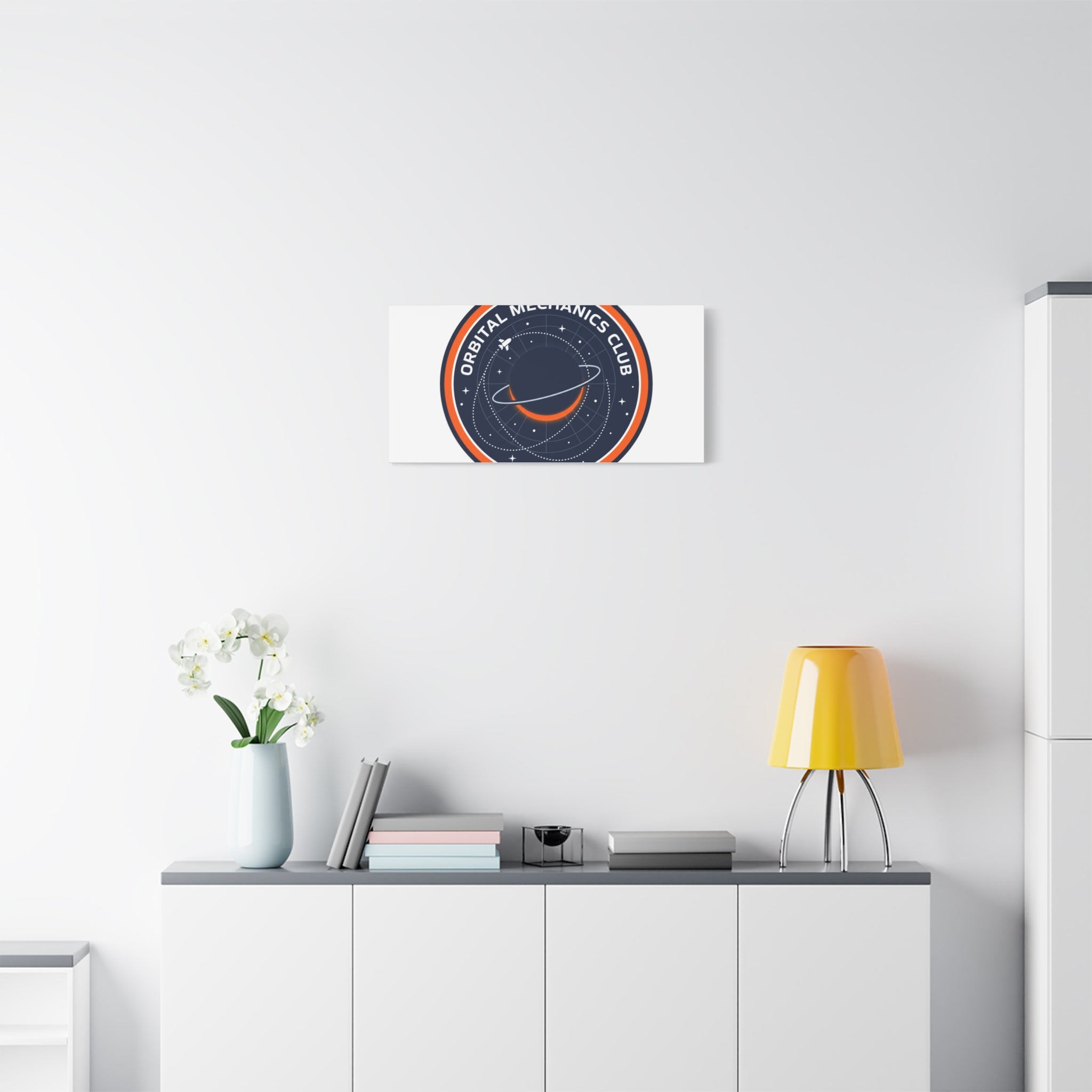 Orbital Mechanics Club Canvas | mission patch, space science