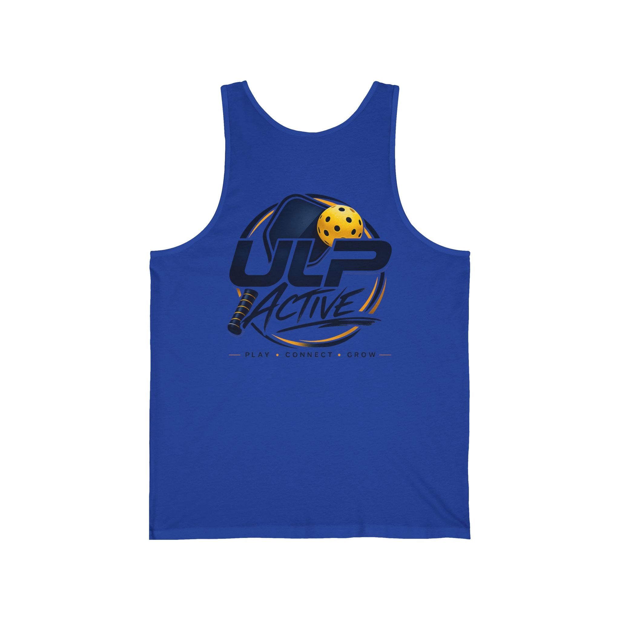 ULP Active Pickleball Tank Top Just One More Game— Play • Connect • Grow Athletic Jersey